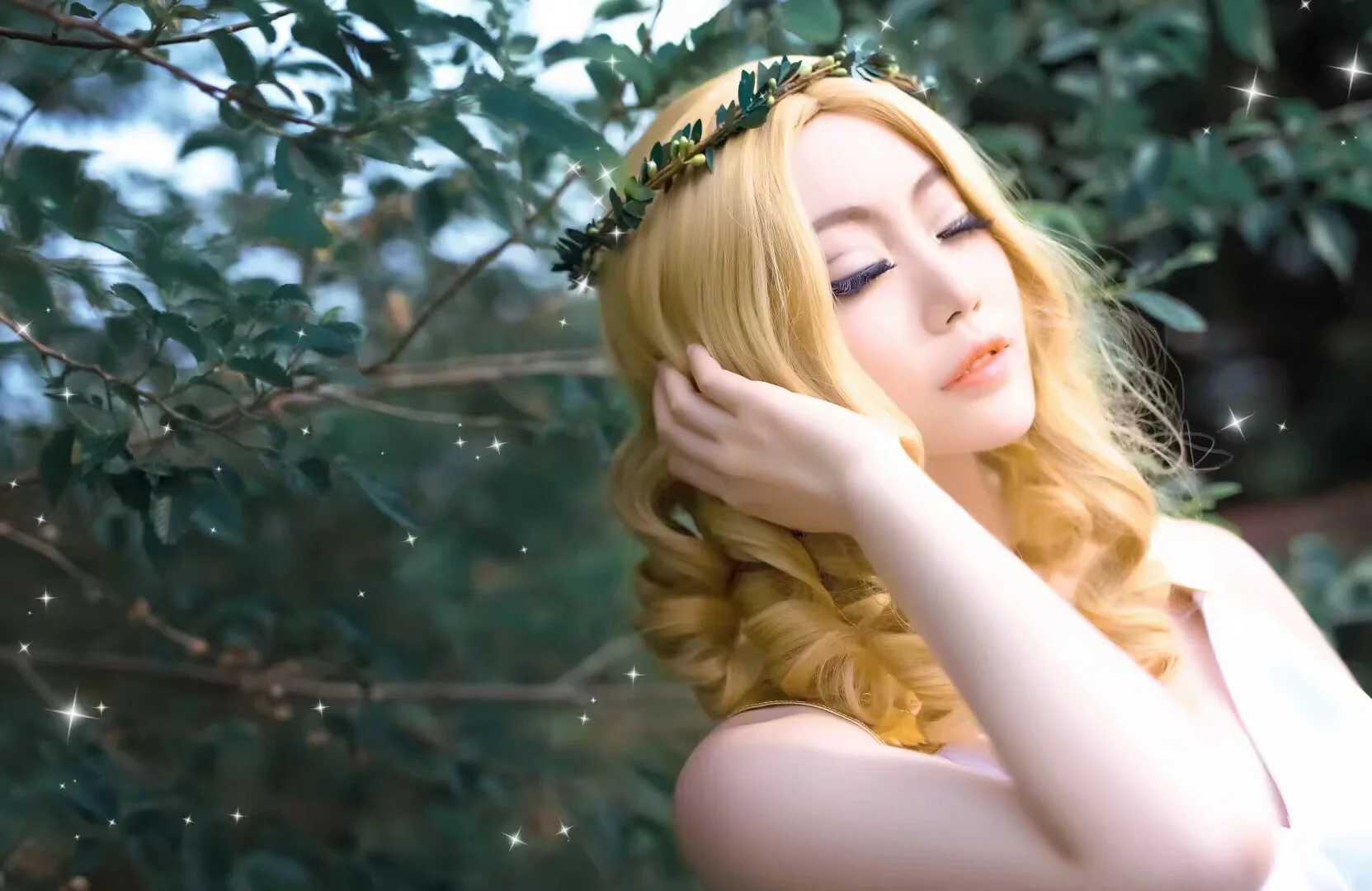 英雄联盟-缪斯女神COS写真