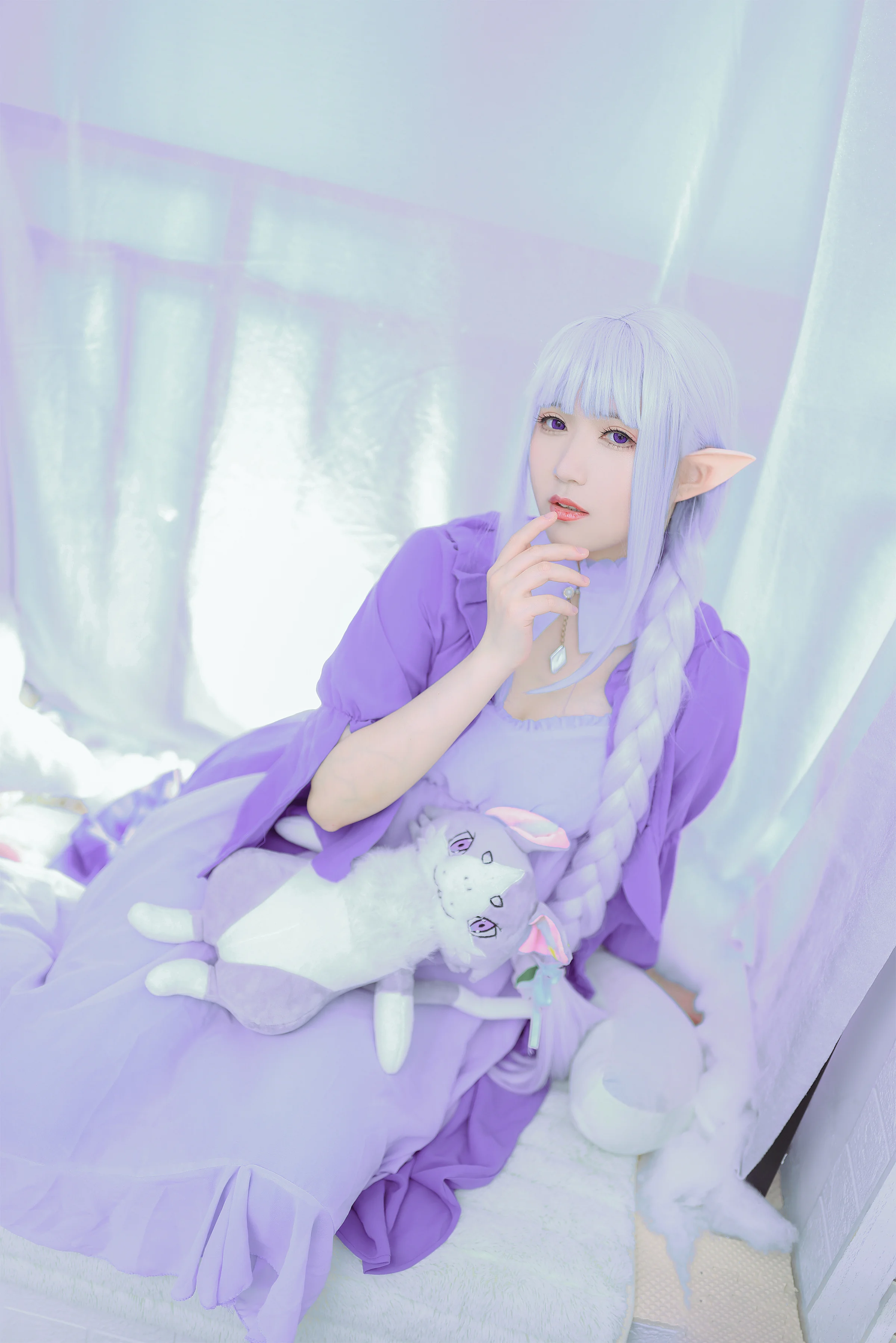 《re:从零开始的异世界生活》爱蜜莉雅COS写真