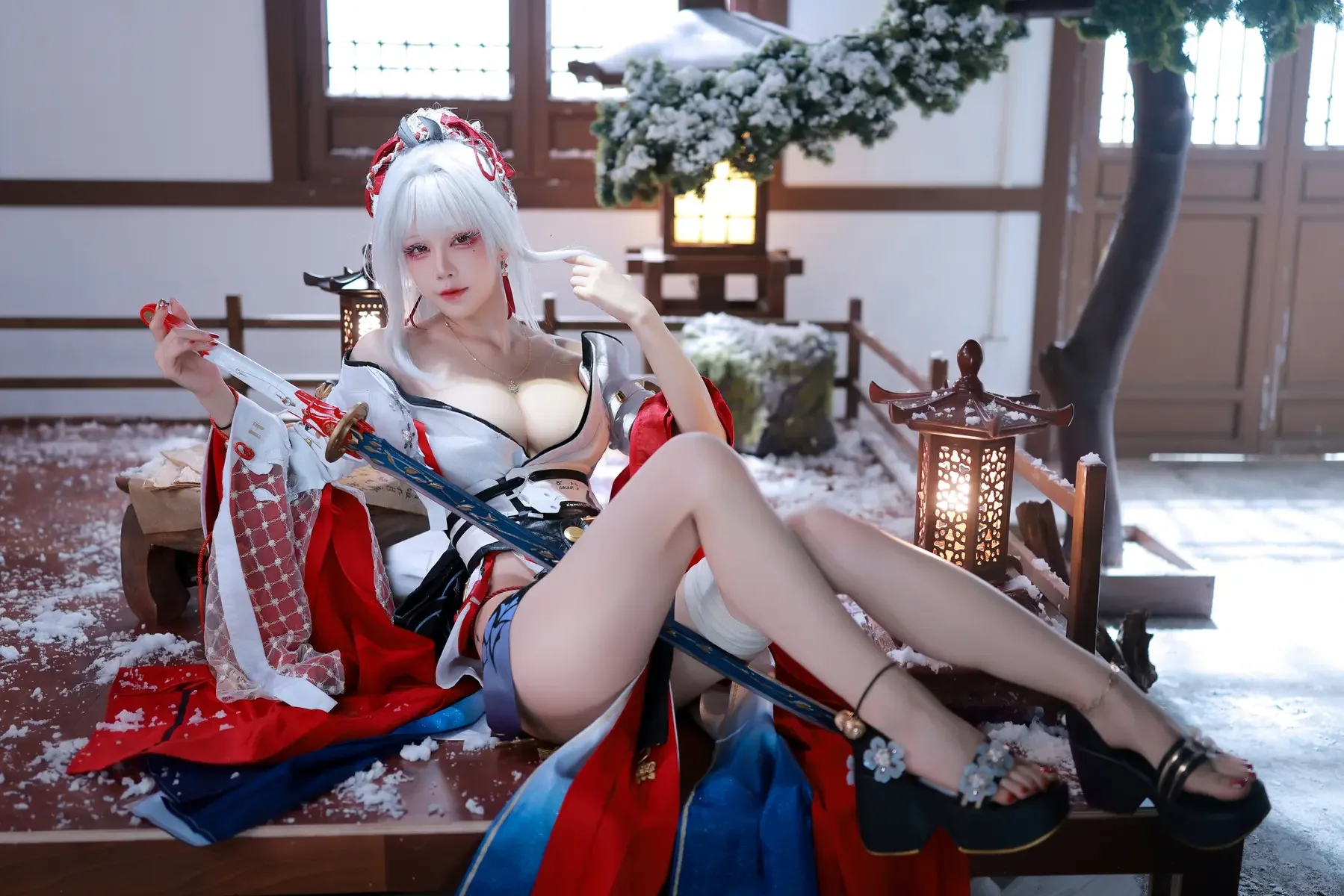 水淼Aqua – 鸣潮 绯雪【51P】｜高清图片集