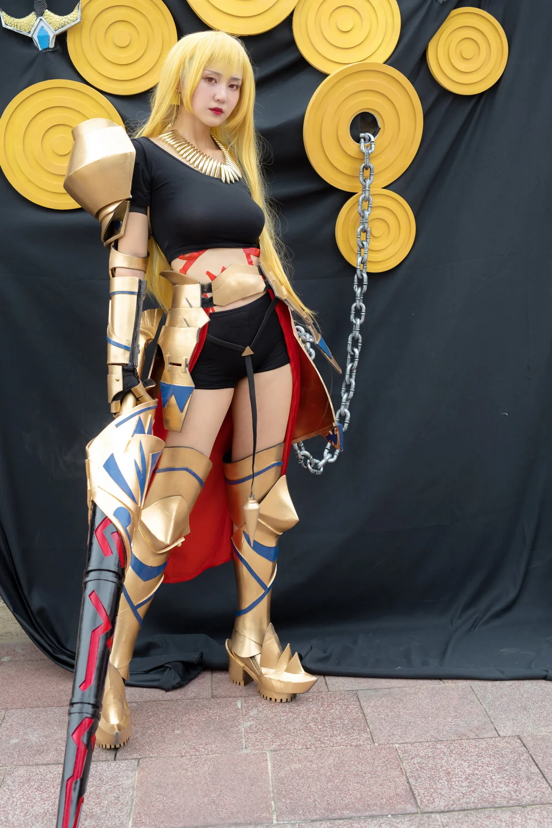 fate/grand order 吉尔伽美什COS写真