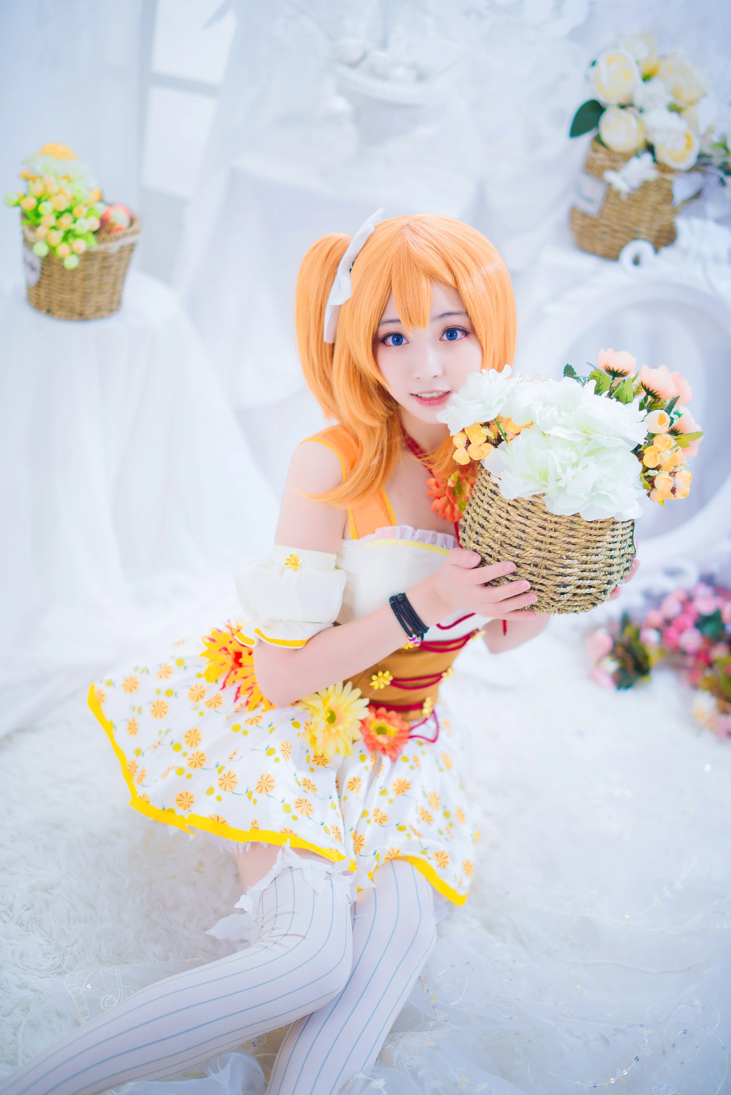 高坂穗乃果 花精灵果COS写真
