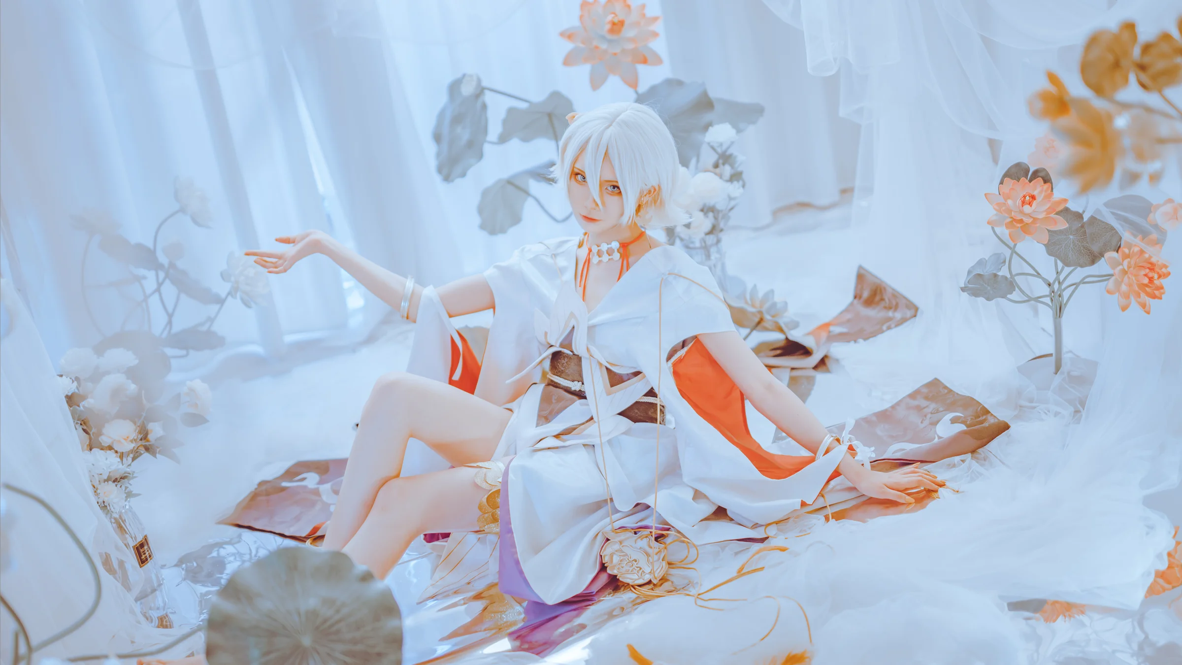 阿修罗帝释天COS写真，阴阳师COS写真