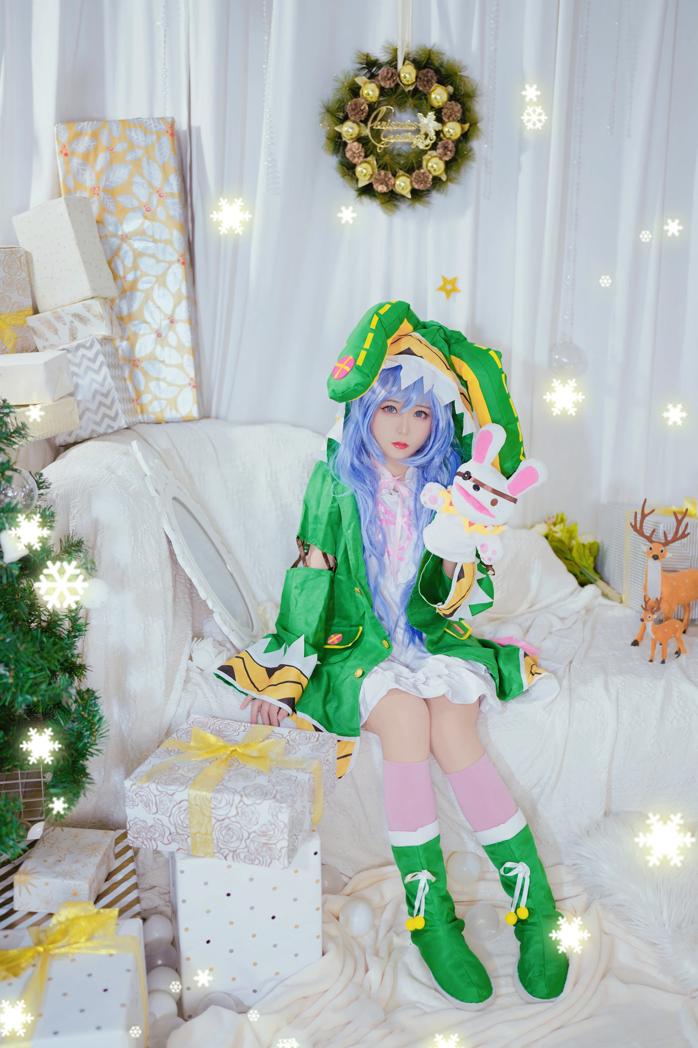 《约会大作战》四糸乃灵装COS写真