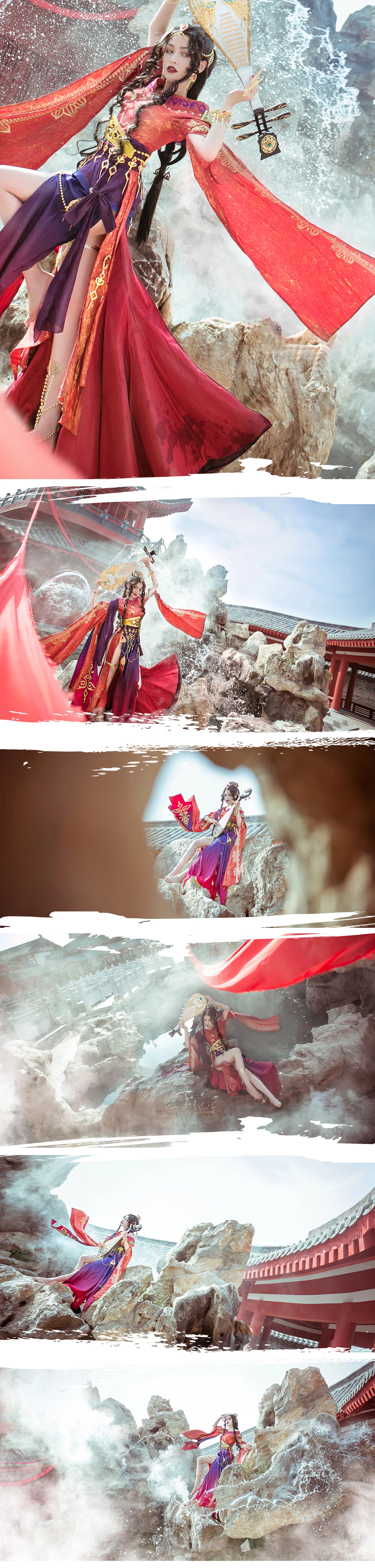 剑侠情缘网络版3罗姆之舞成女COS写真