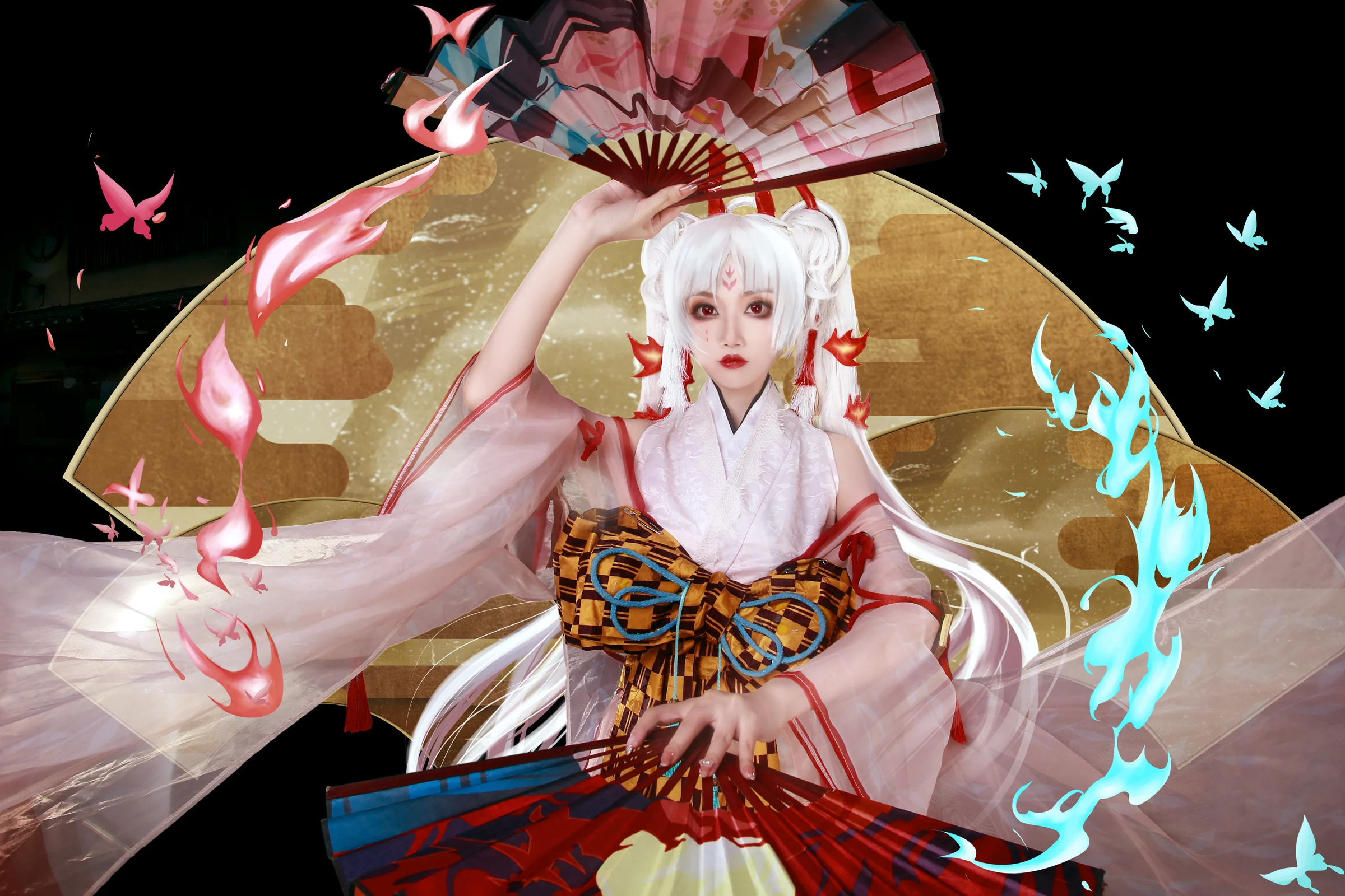 阴阳师 不知火 ssr COS写真