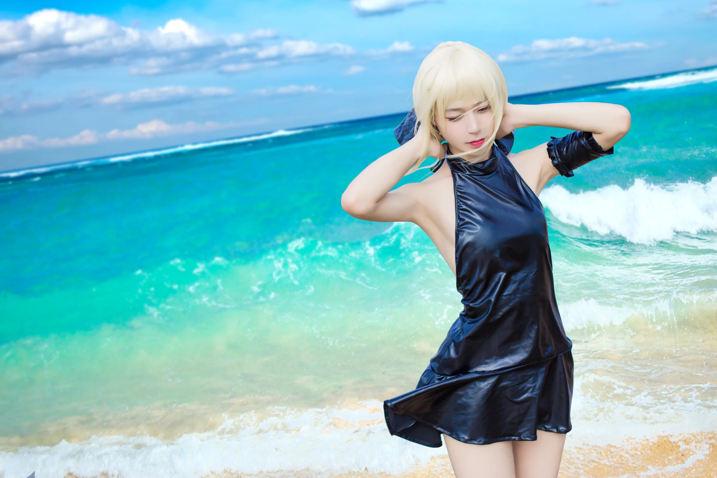 fate 泳装saber｜高清图片集
