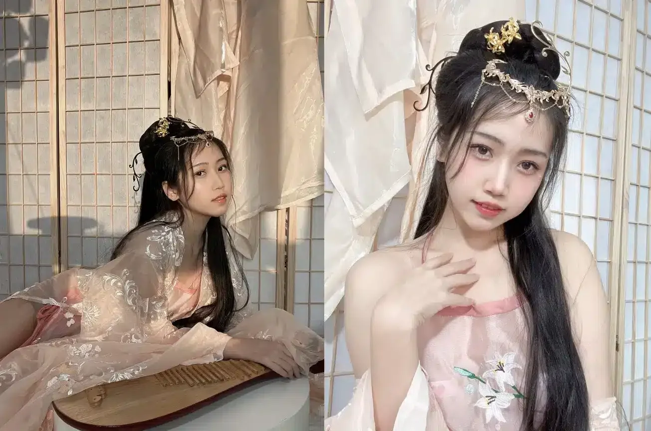 不呆猫 – 古风温泉人妻 [56P+1V／1.89GB]｜高清图片集