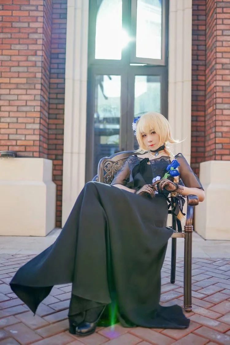 FGO贞德二周年礼服COS写真