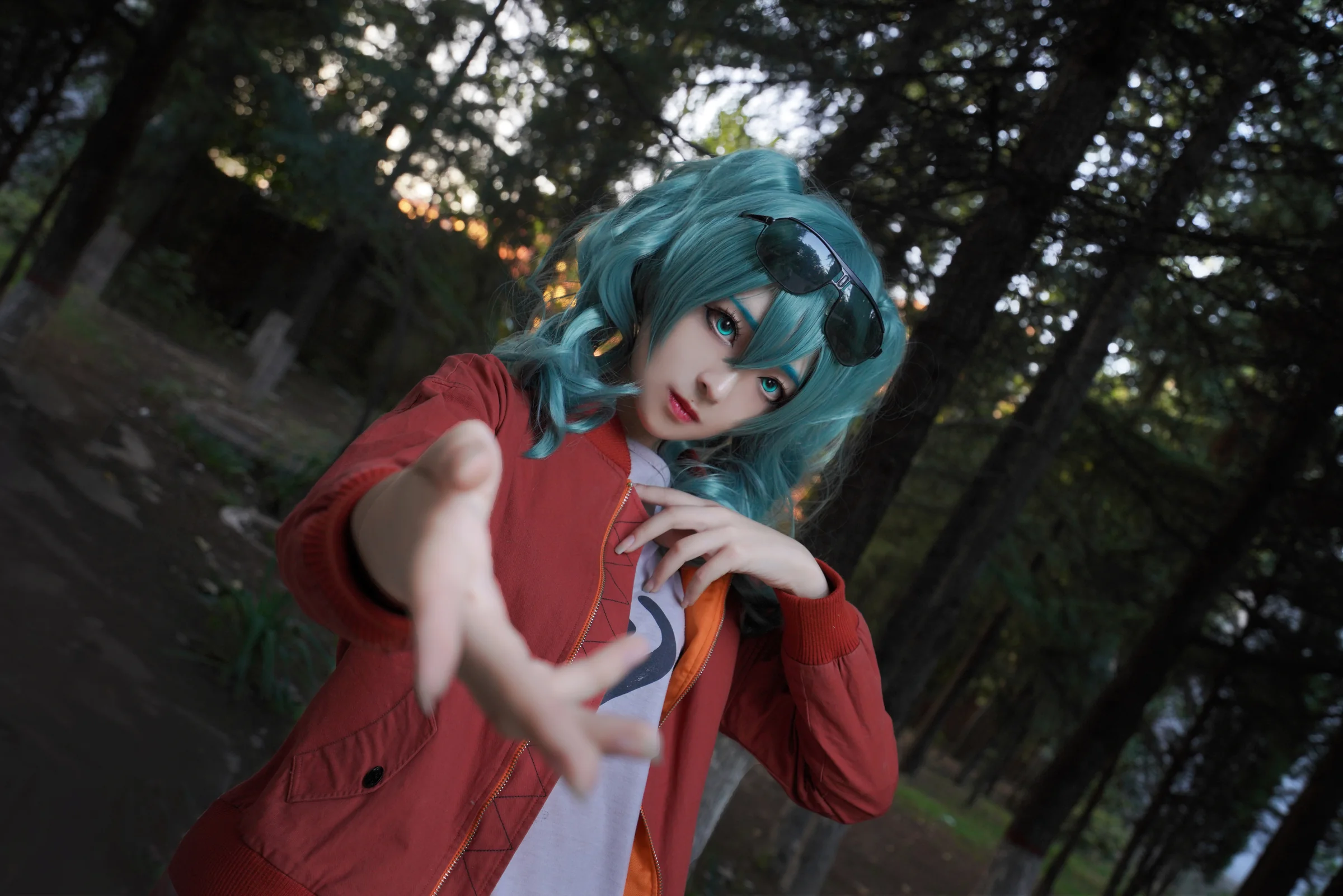 砂之惑星初音未来COS写真