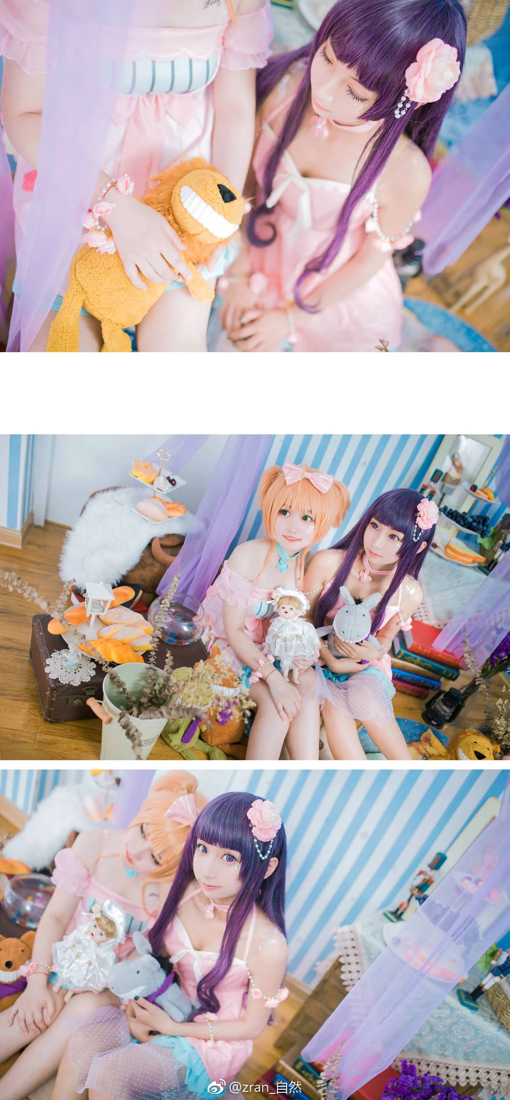 玫瑰园同人知樱COS写真