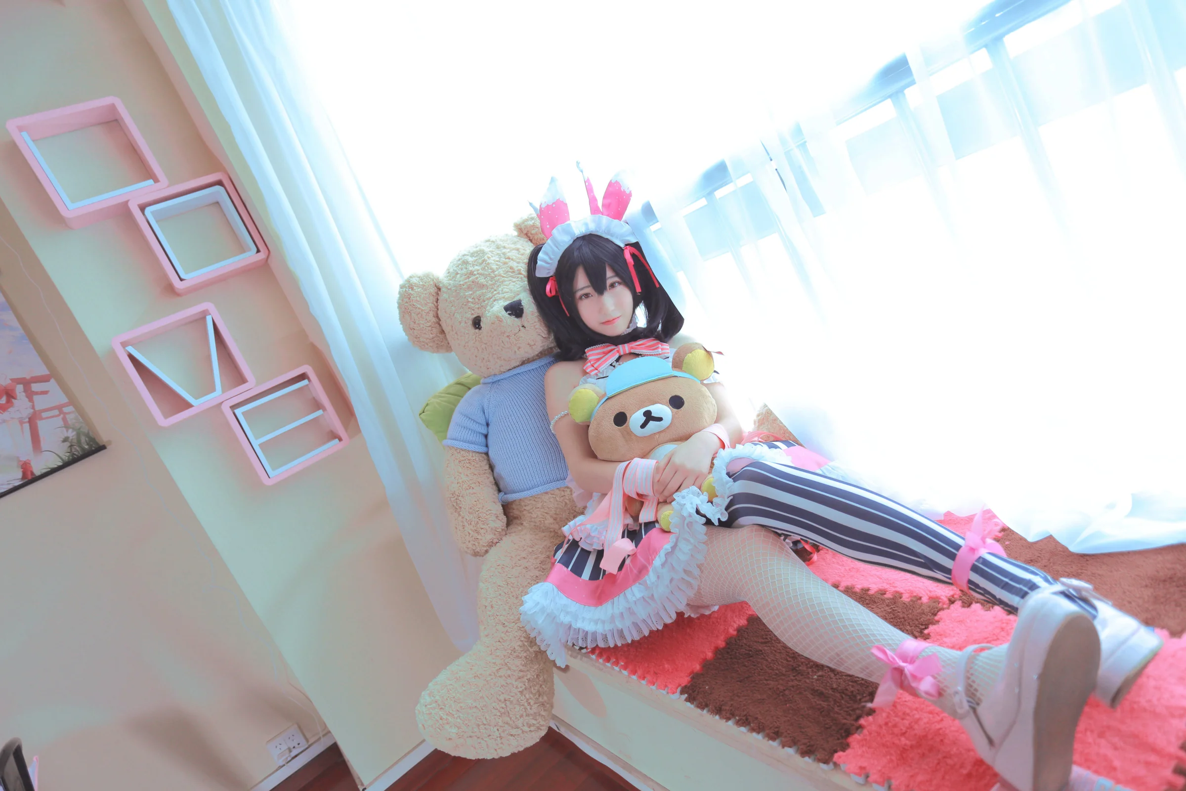 Love Live！矢泽妮可情人节女仆COS写真