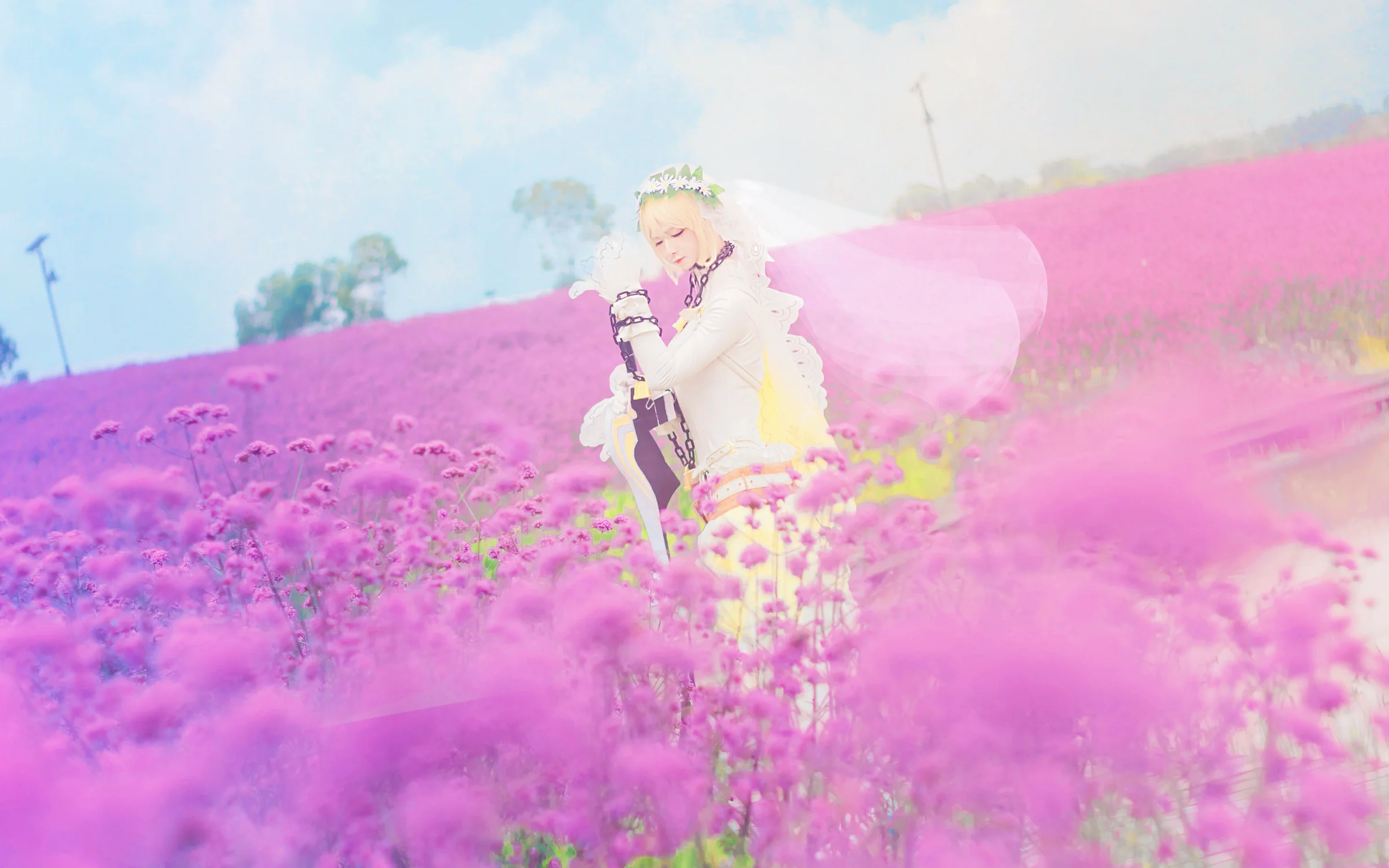 FATE尼禄花嫁COS写真