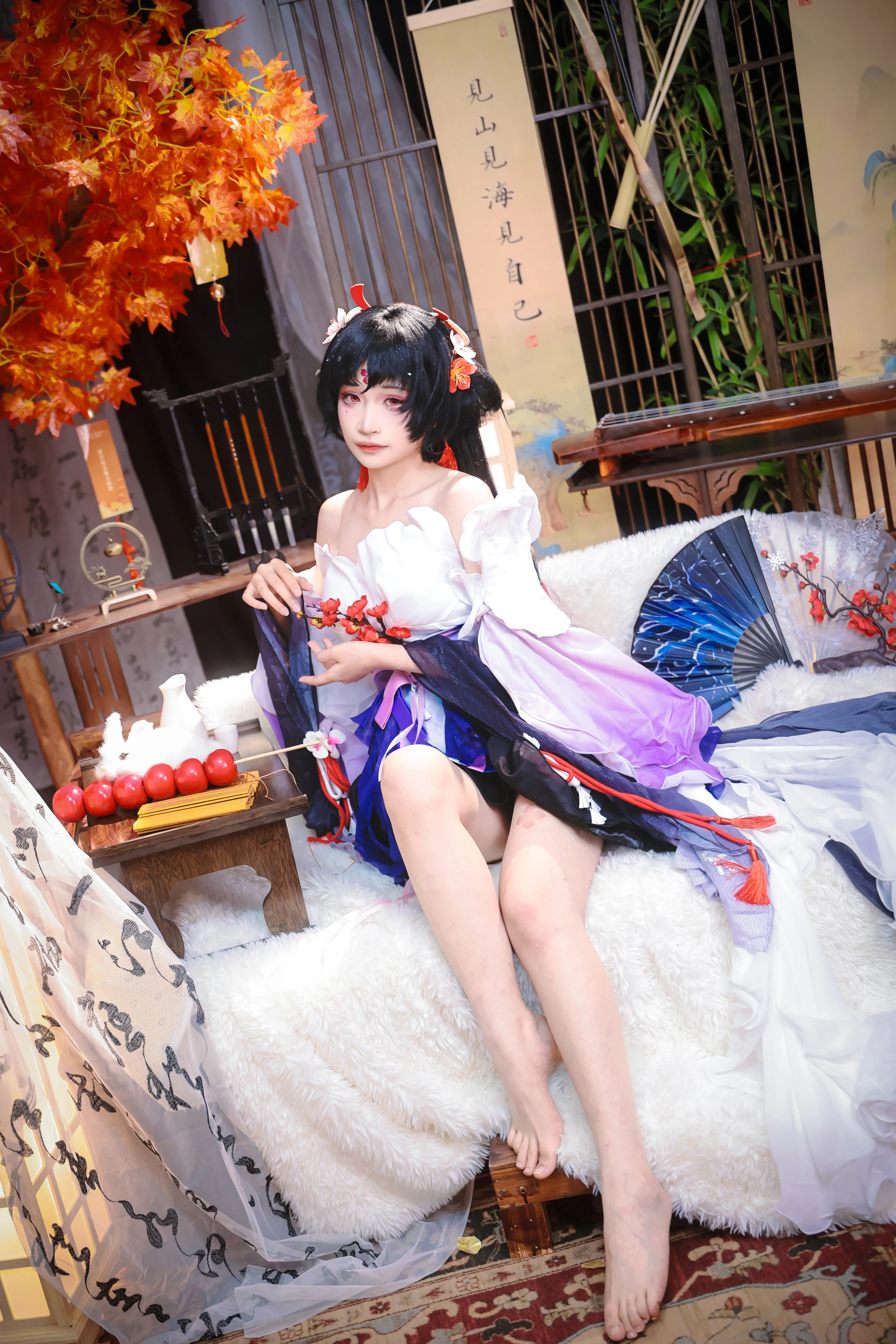 《阴阳师》不知火COS写真