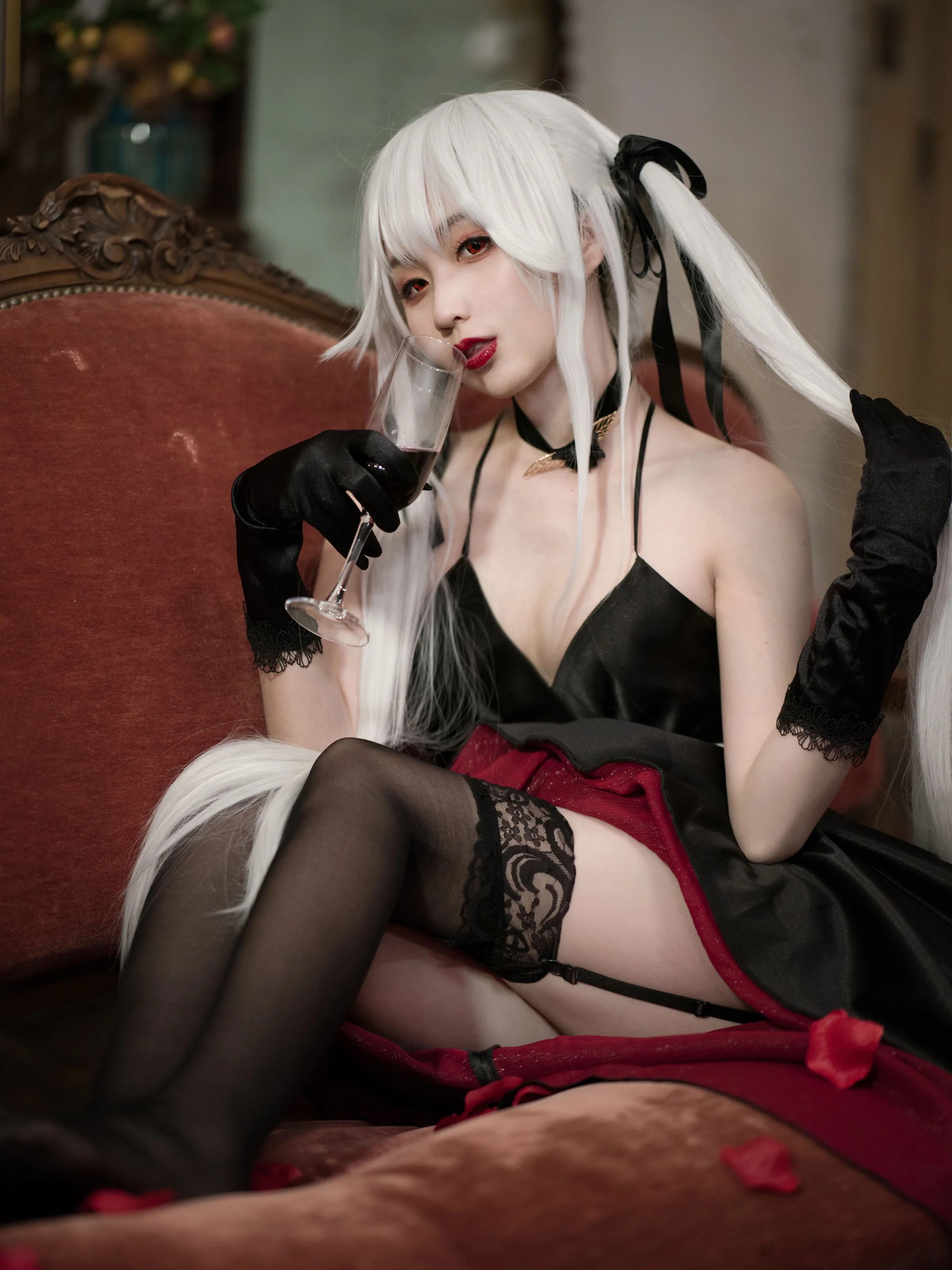美少女万华镜 -被诅咒之传说少女 篝之雾枝礼服COS写真