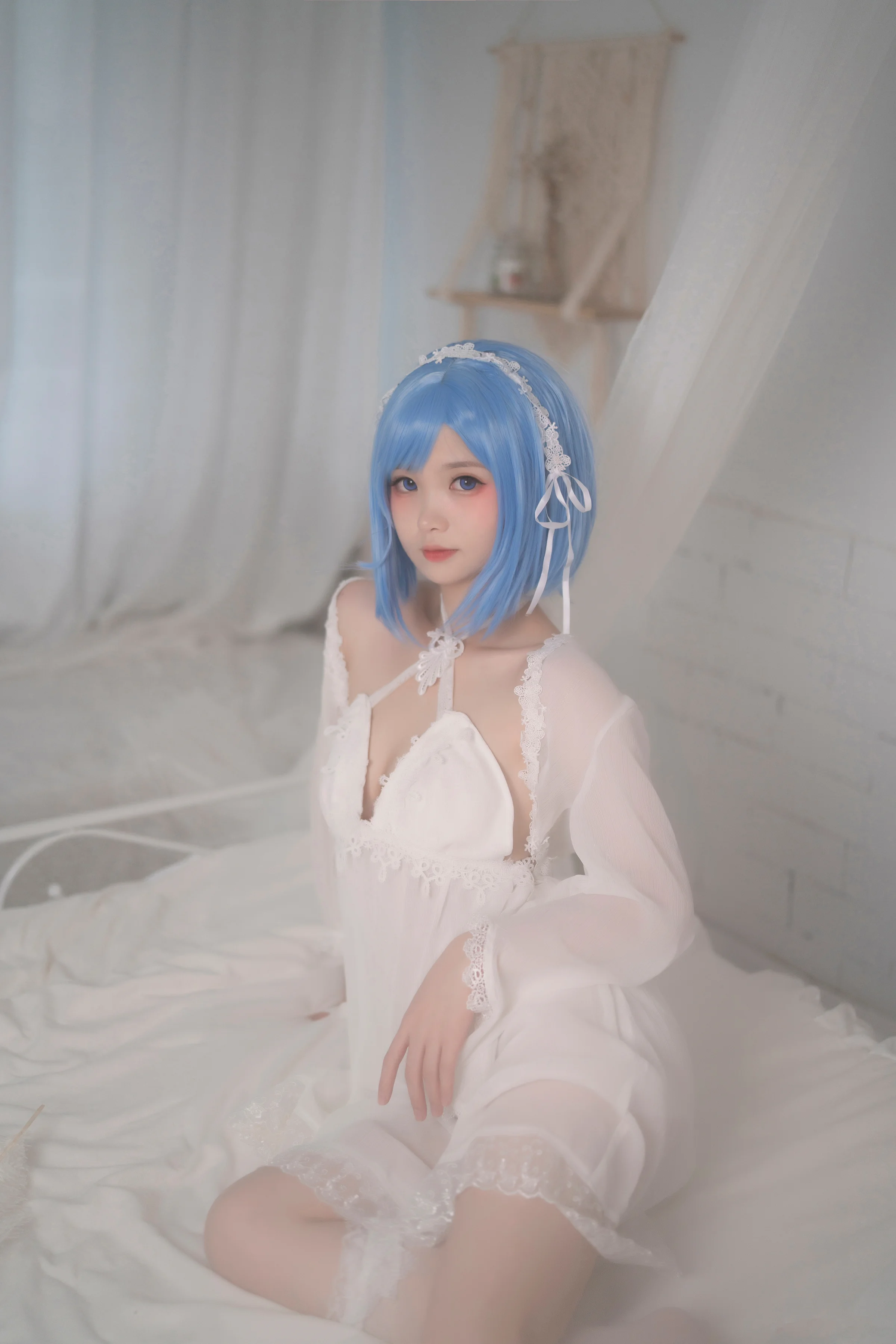 《碧蓝航线》恰巴耶夫睡衣COS写真