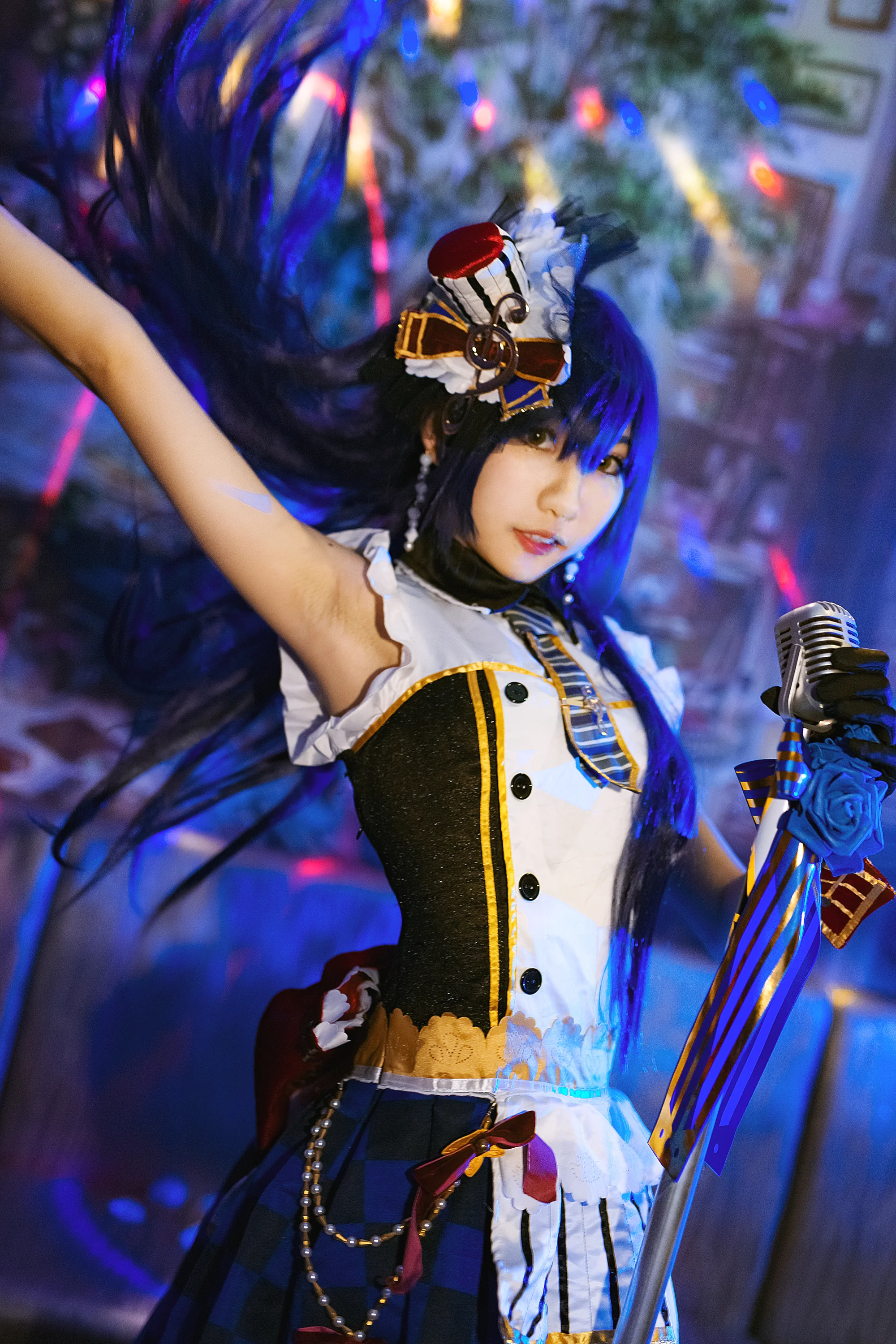 Love Live!园田海未COS写真，酷酷哒
