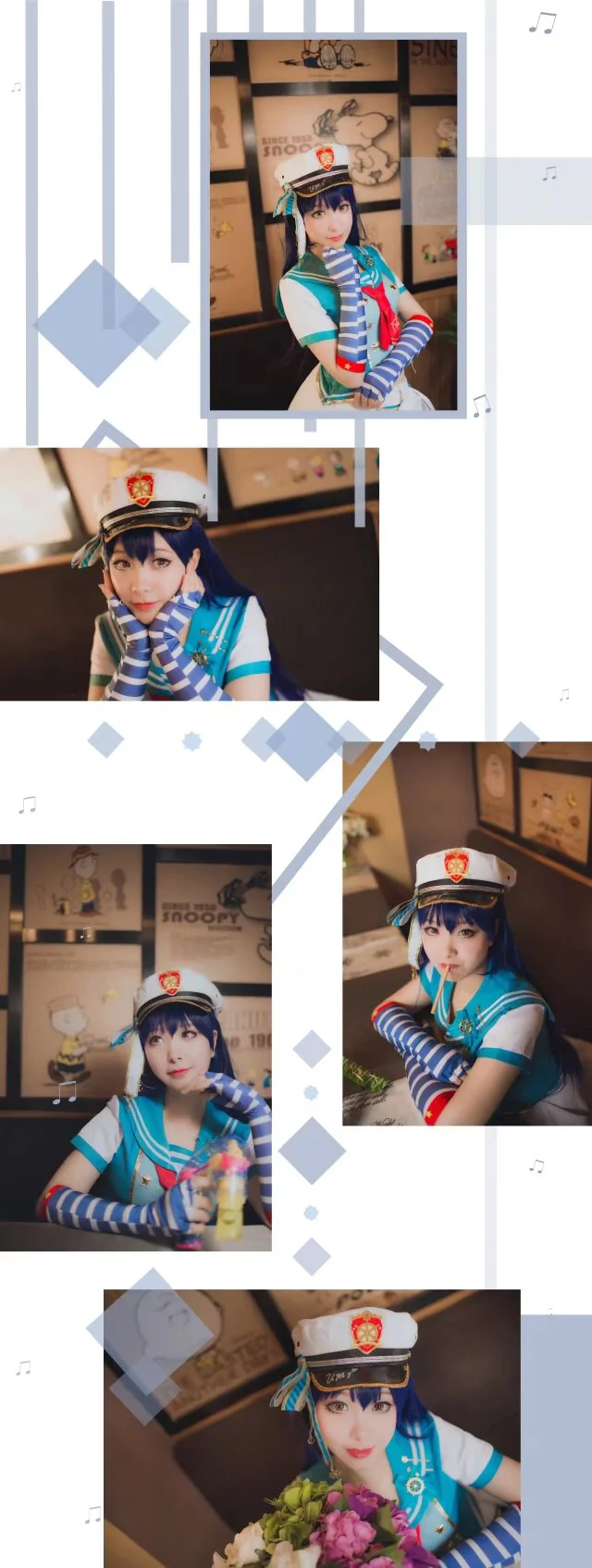 Love live！海未 海军COS写真