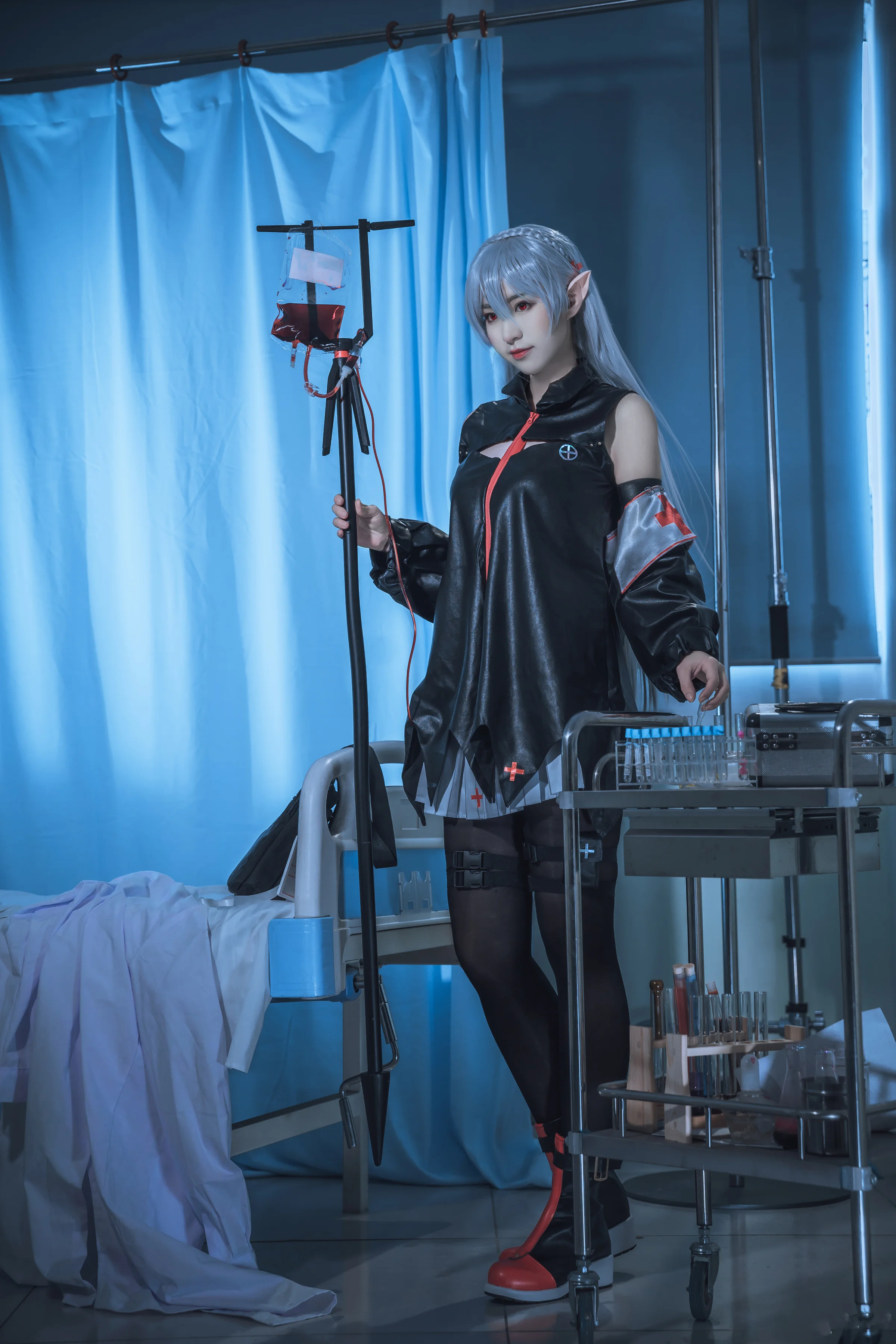 明日方舟 华法琳COS写真