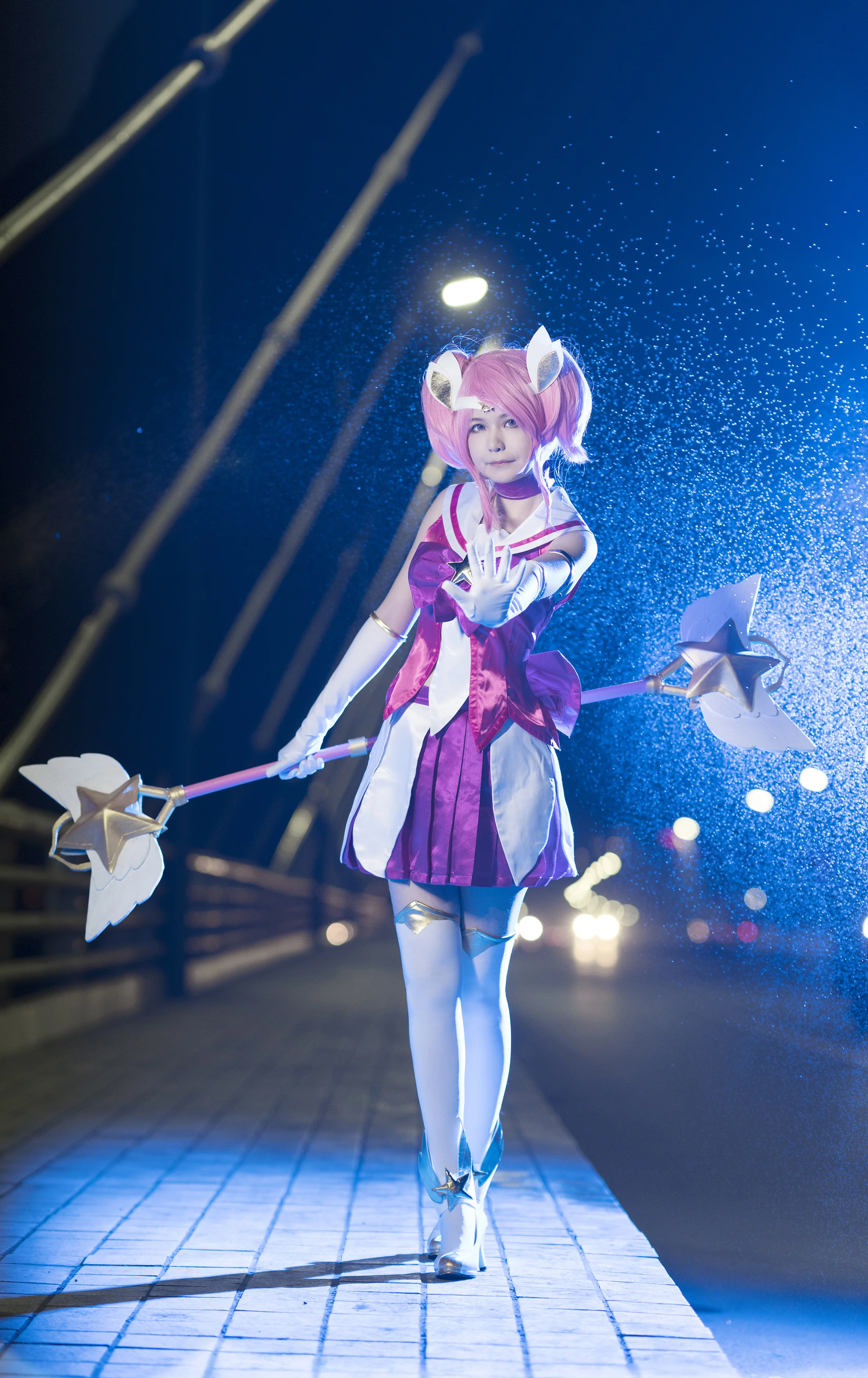 lol魔法少女 拉克丝COS写真