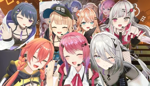 彩虹社女子VTuber组合Idios首张迷你专辑将于9月推出｜高清图片集