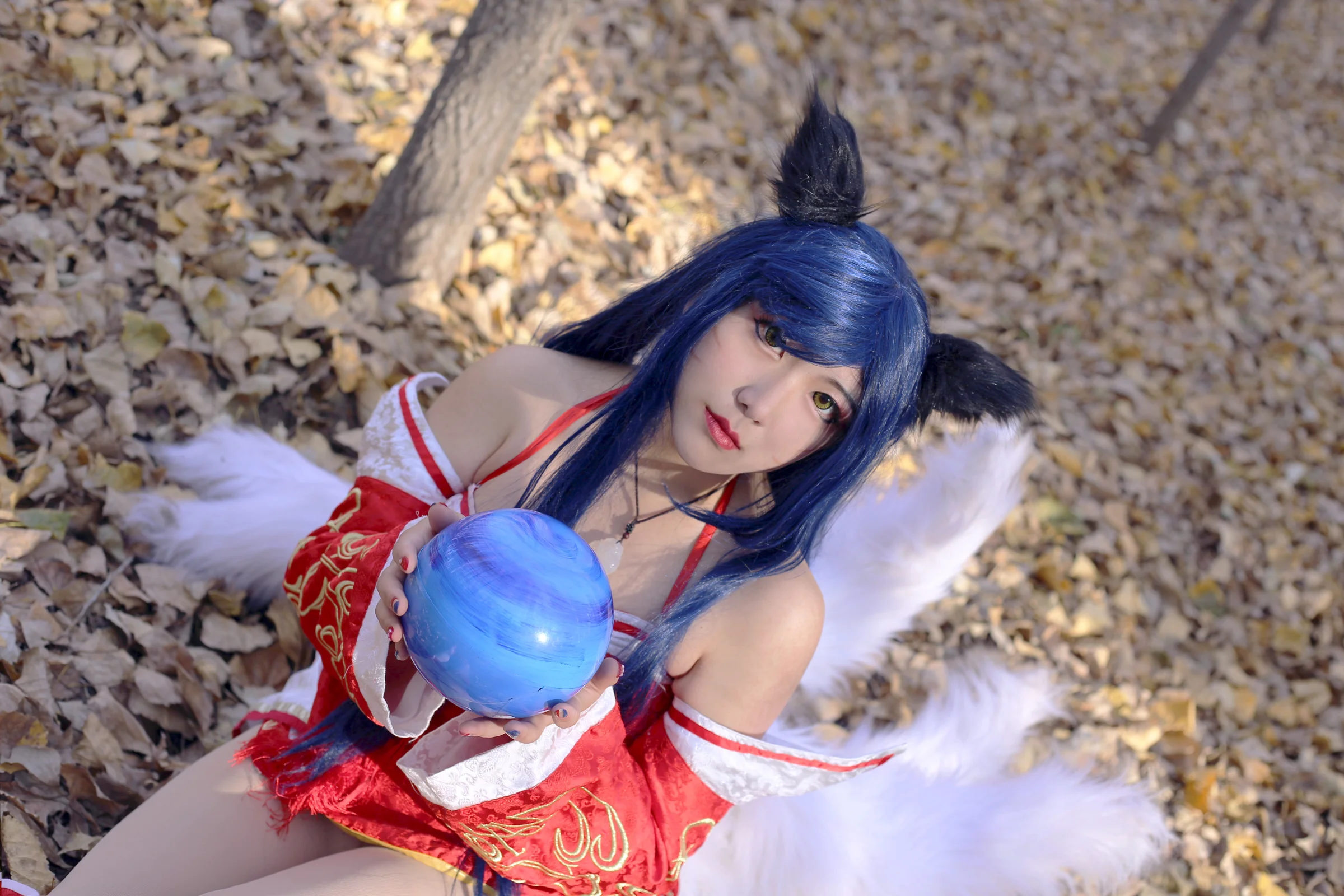 英雄联盟LOL 阿狸COS写真