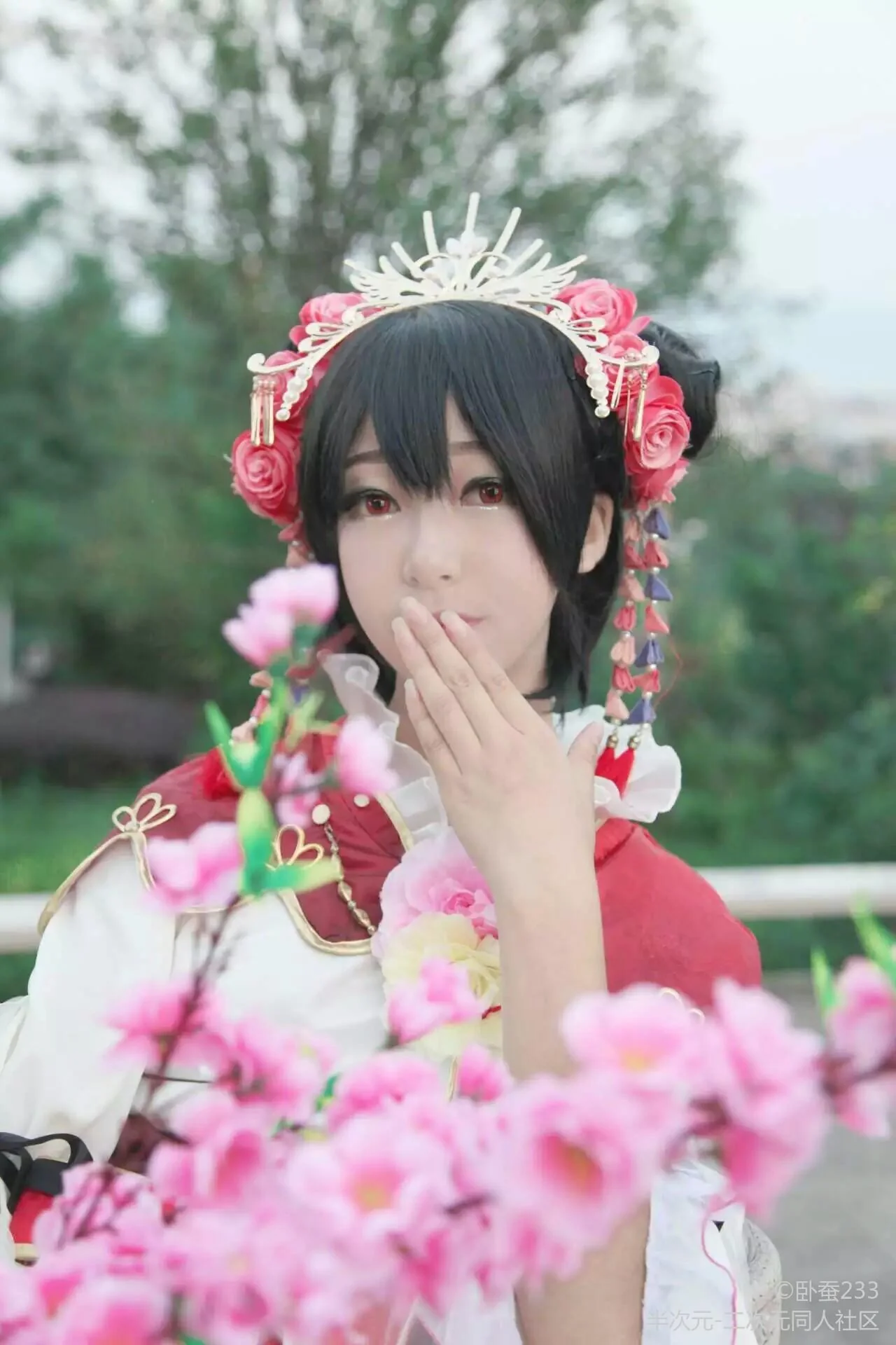 妮可福神觉醒COS写真