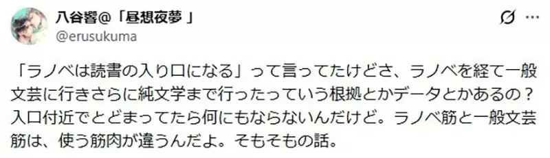 作家不相信《輕小說是閱讀的入門》輕小說讀者真的會去看純文學作品嗎？｜高清图片集