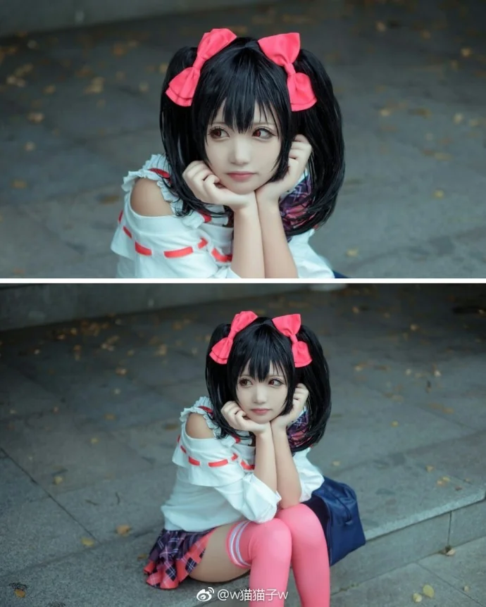 lovelive！矢泽妮可未觉醒活动卡COS写真