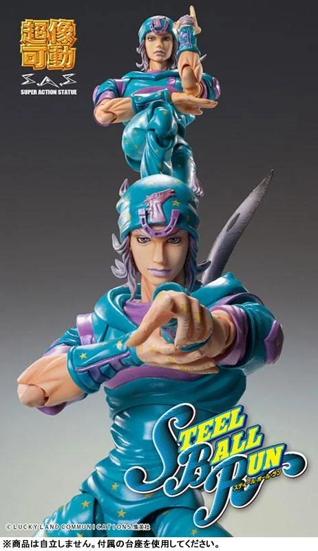 《JOJO的奇妙冒险 第7部 飙马野郎》乔尼·乔斯可动手办｜高清图片集