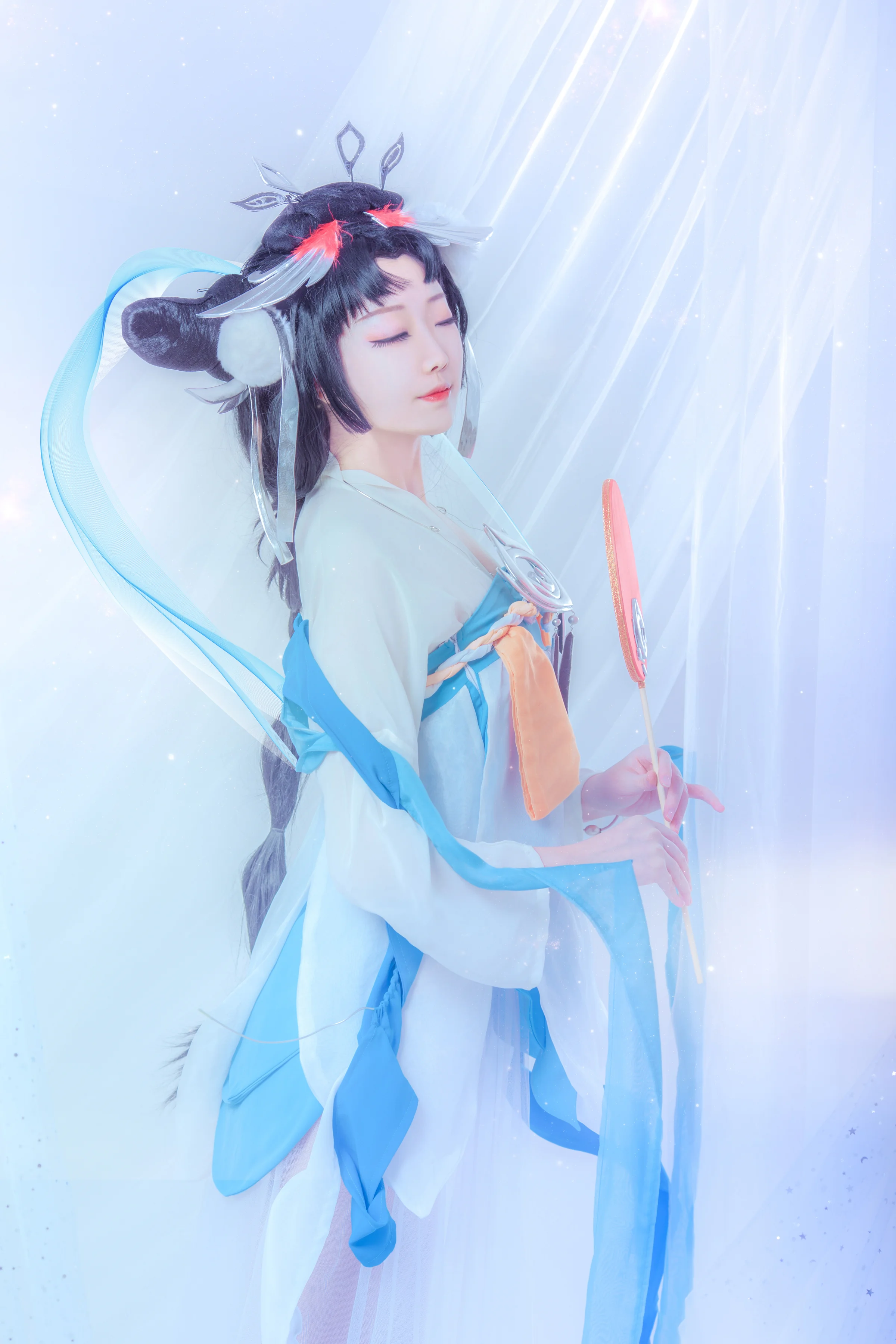 《王者荣耀》嫦娥如梦令COS写真