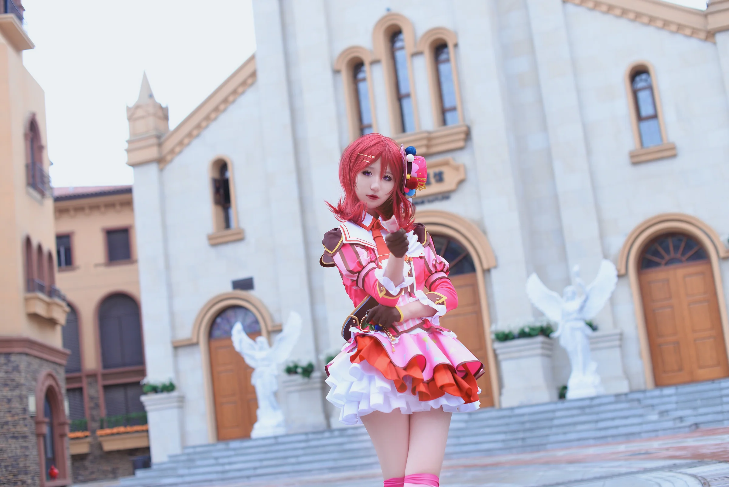 Love Live！西木野真姬冰激凌觉醒COS写真