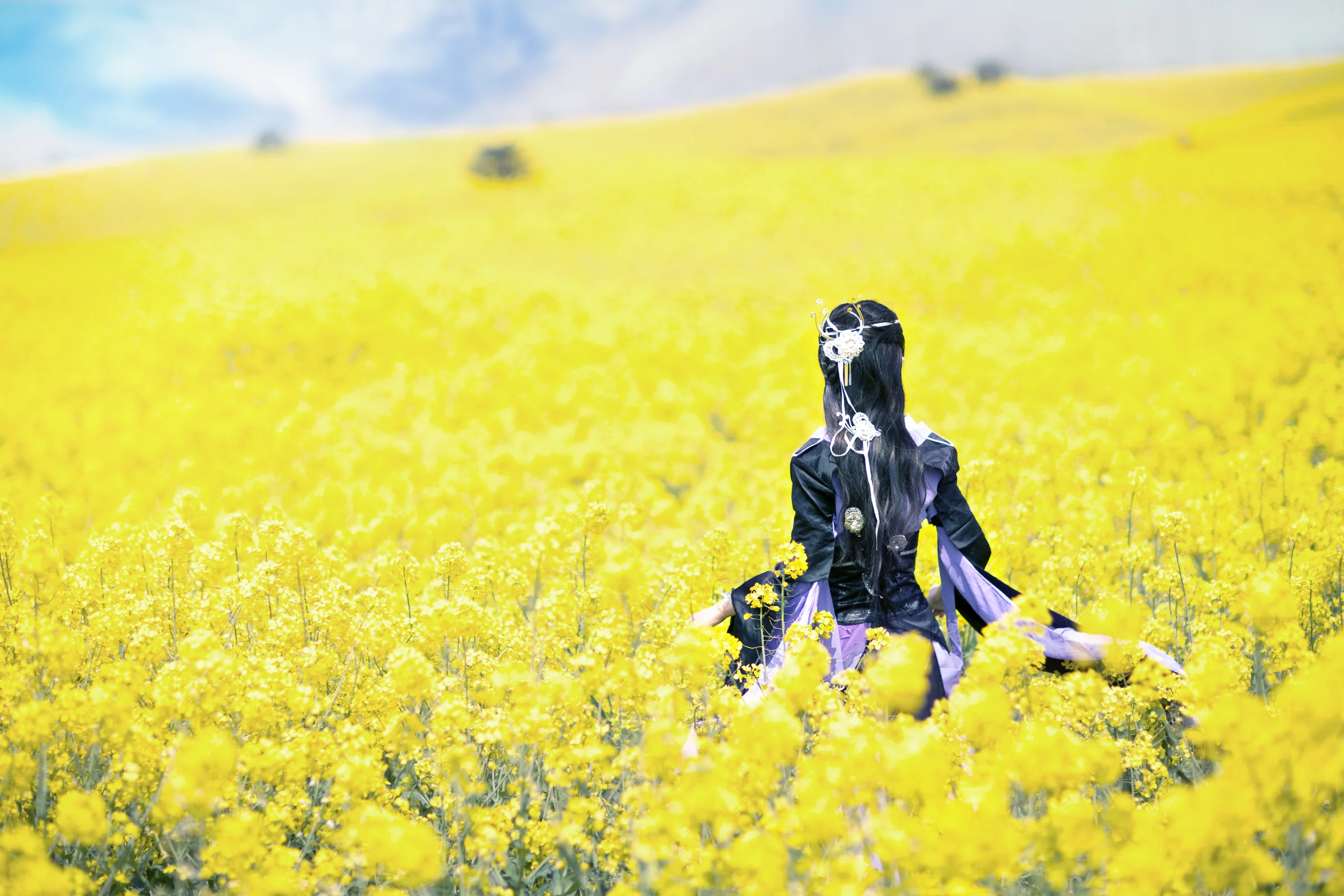 万花COS写真 山那头的花姐姐