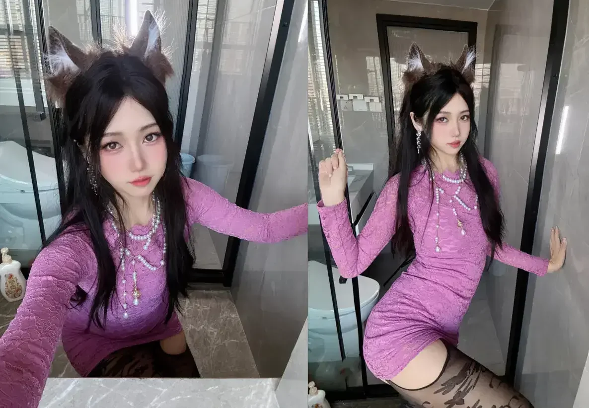 不呆猫 – 新浴室人妻｜高清图片集