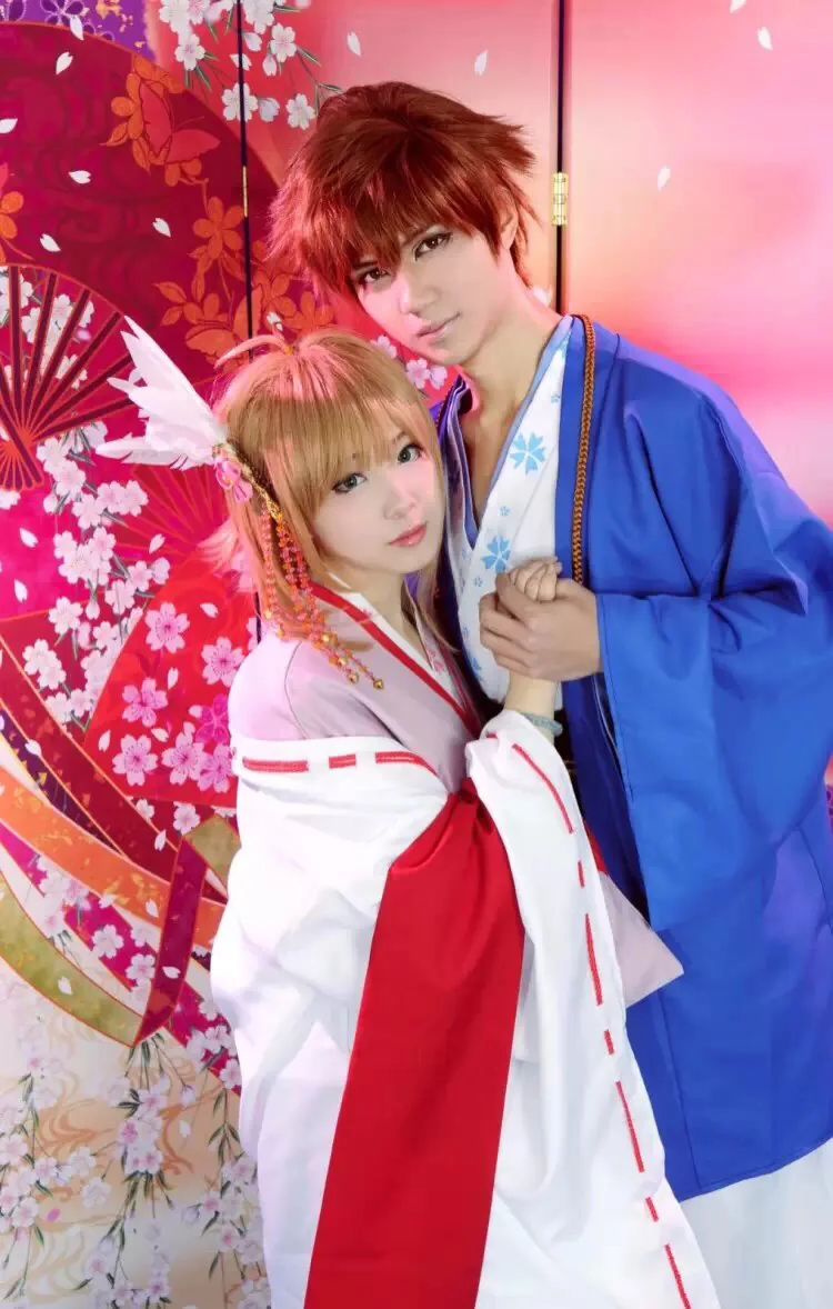 翼年代记 小樱小狼COS写真