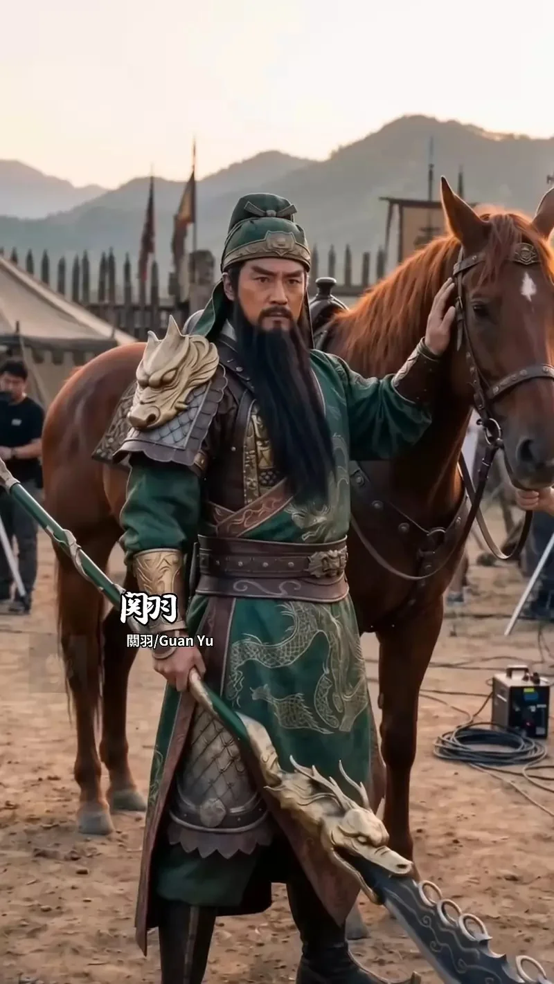 AI生成的《真三國無雙》真人版拍攝現場 這種顏值組合恐怕也只能靠AI實現了｜高清图片集
