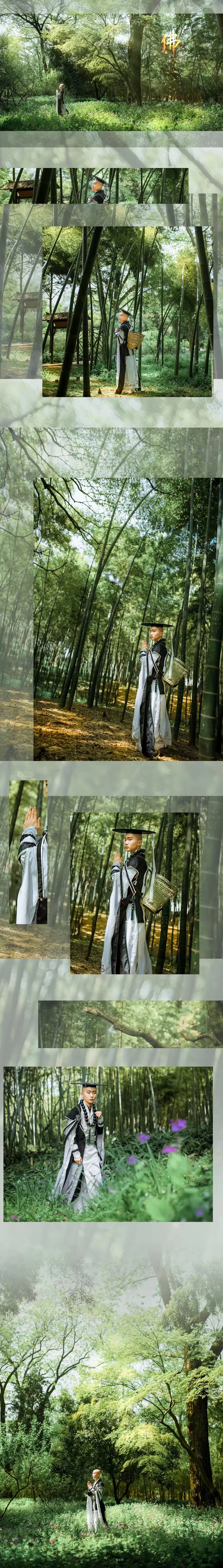 剑侠情缘三秦风少林COS写真