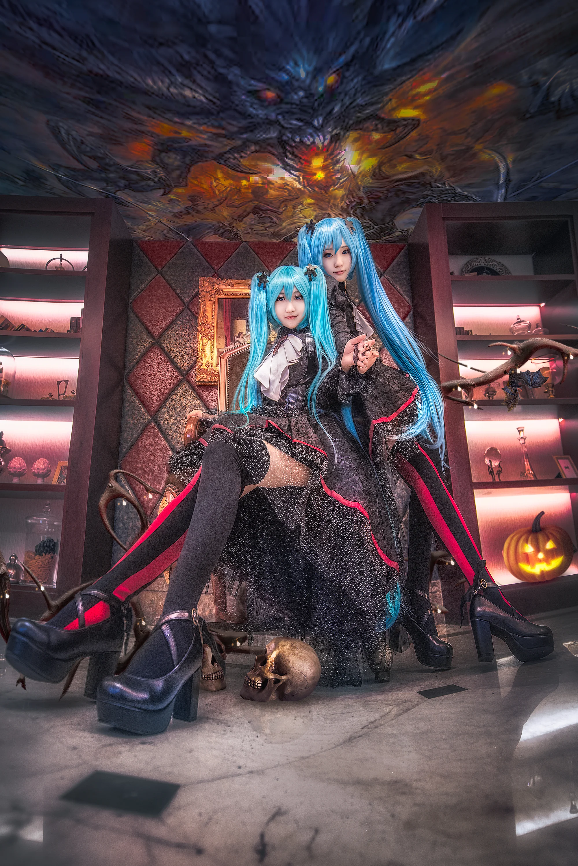 TYA事务所 《VOCALIOD》吸血鬼MIKU COS写真