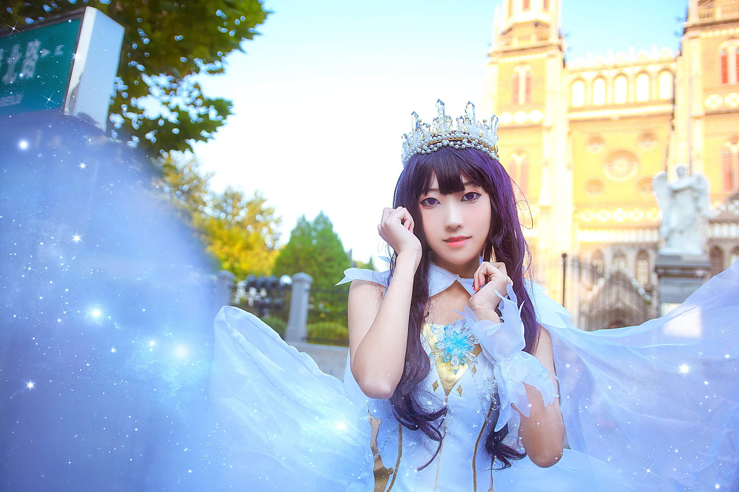 魔卡少女樱冰雪公主COS写真