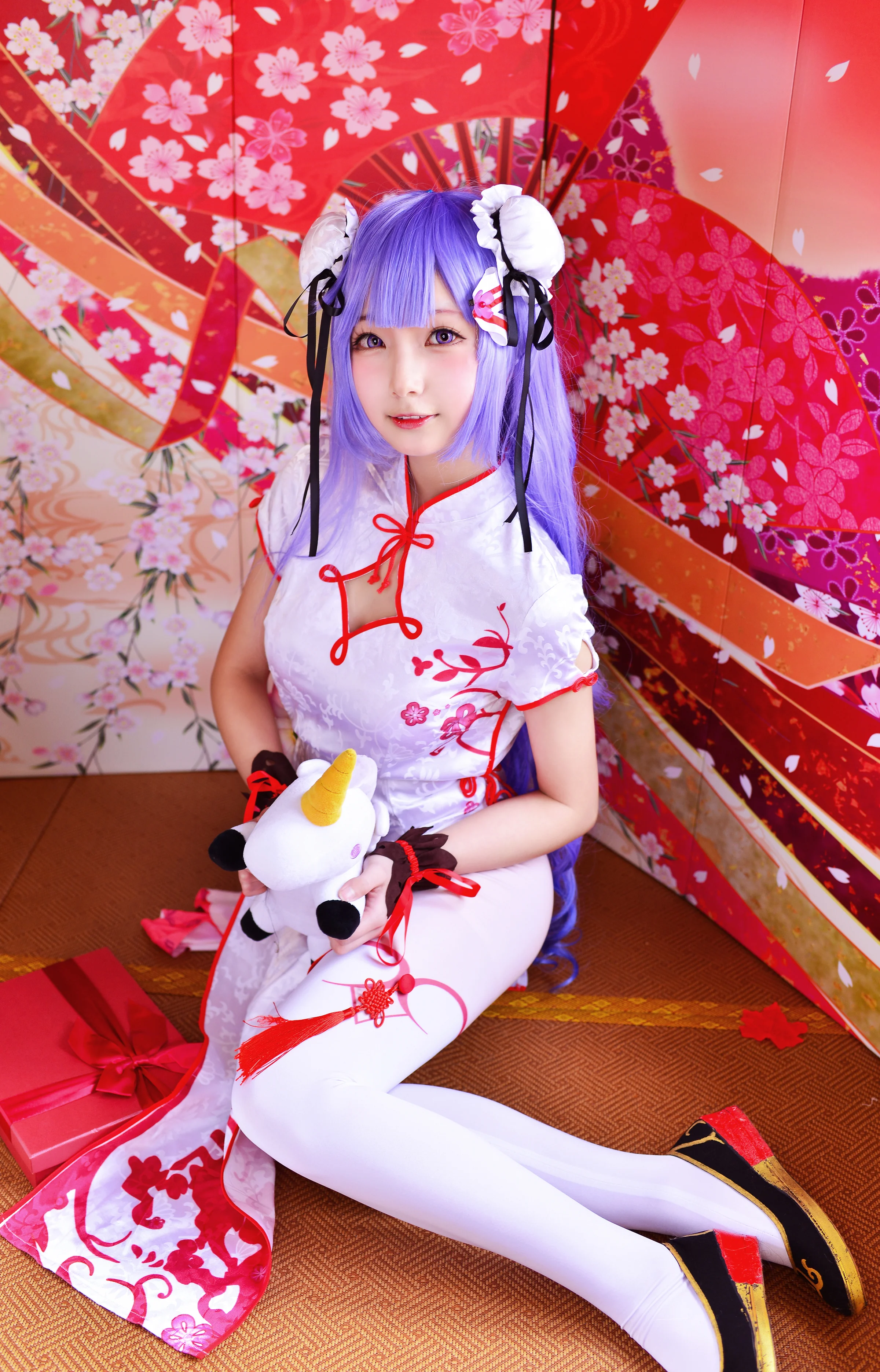 碧蓝航线独角兽COS写真