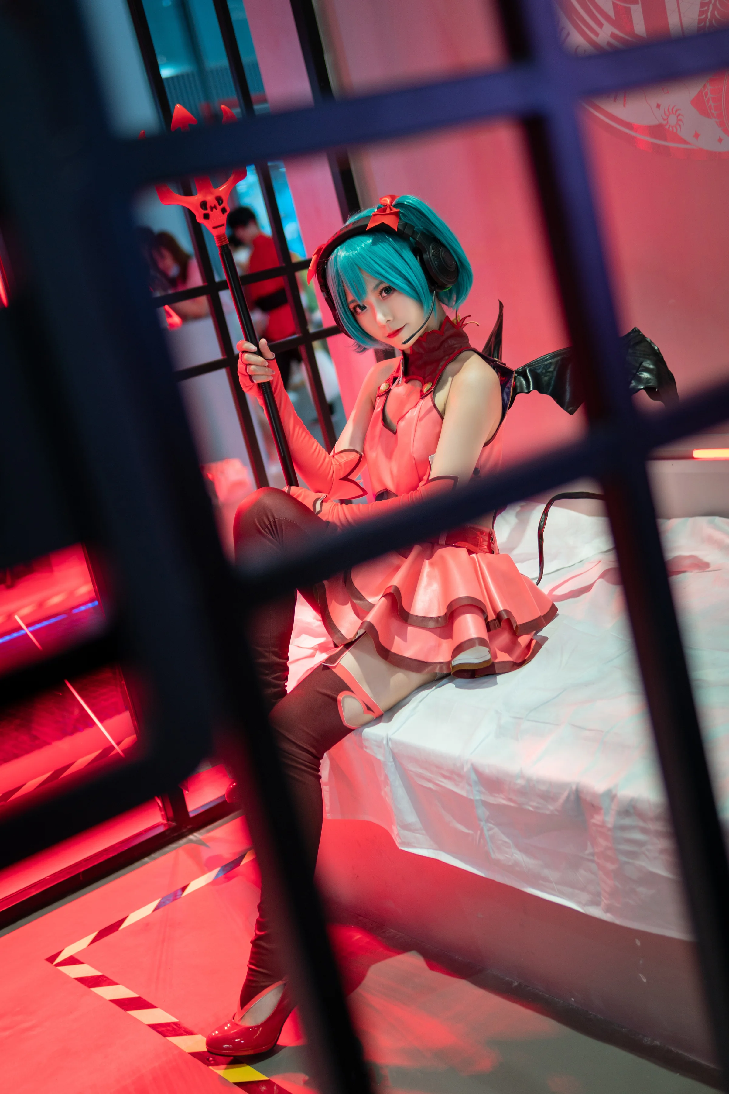 初音未来小恶魔COS写真