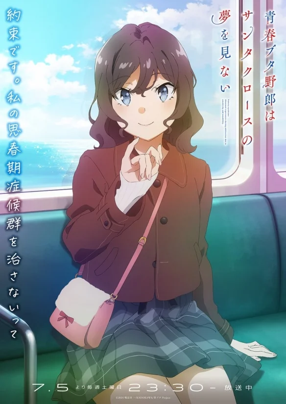 动画《青春猪头少年不会梦到圣诞服女郎》释出视觉图｜高清图片集