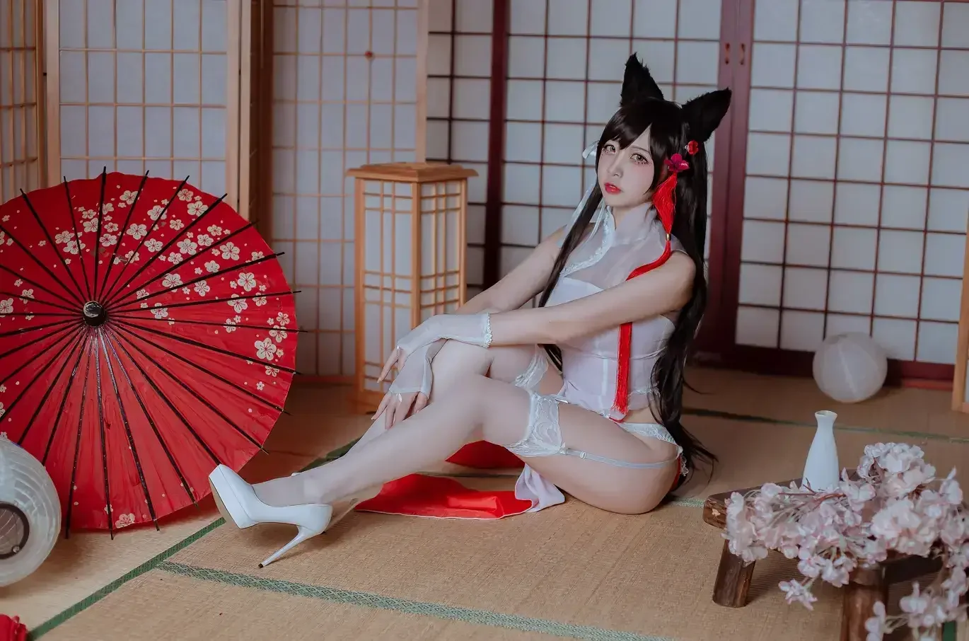 二佐Nisa – 犬之眷 碧蓝航线 爱宕 旗袍｜高清图片集
