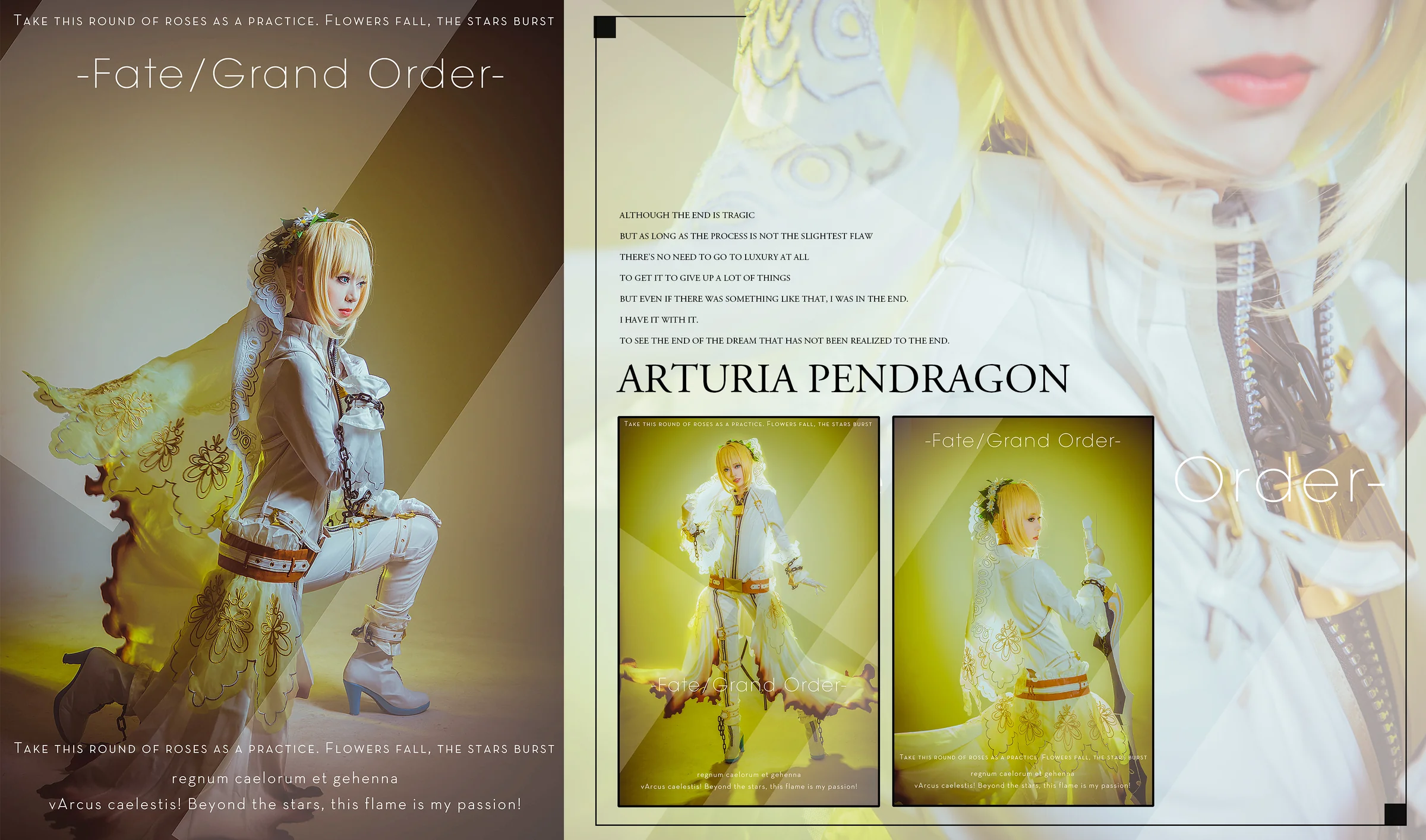 Fate/Grand Order尼禄花嫁COS写真