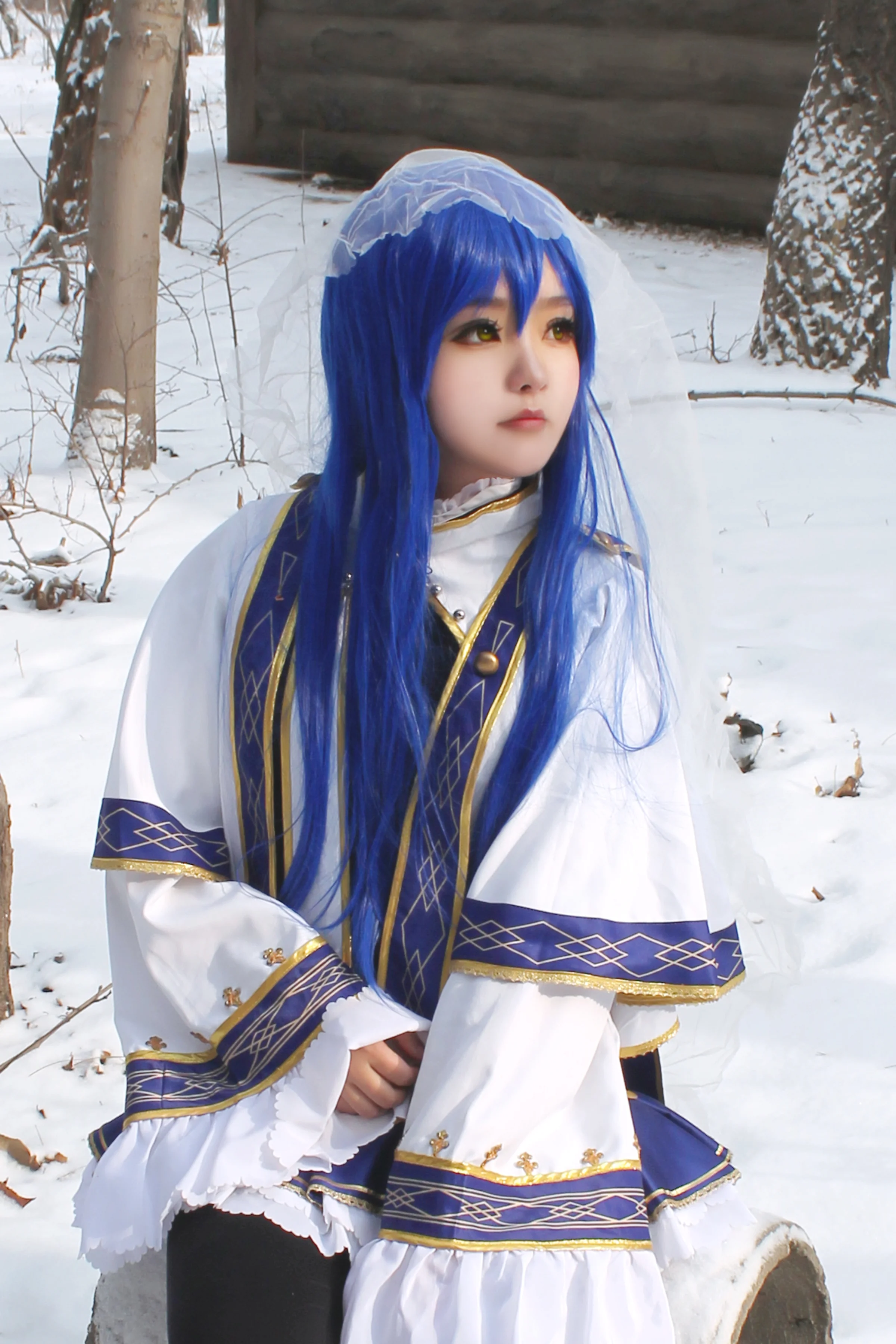 TYA事务所 LOVELIVE 园田海未 修女COS写真