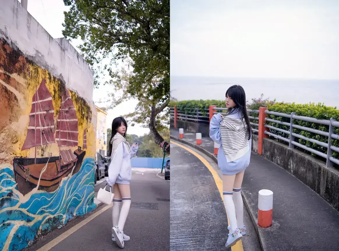 桜桃喵 – 蓝｜高清图片集