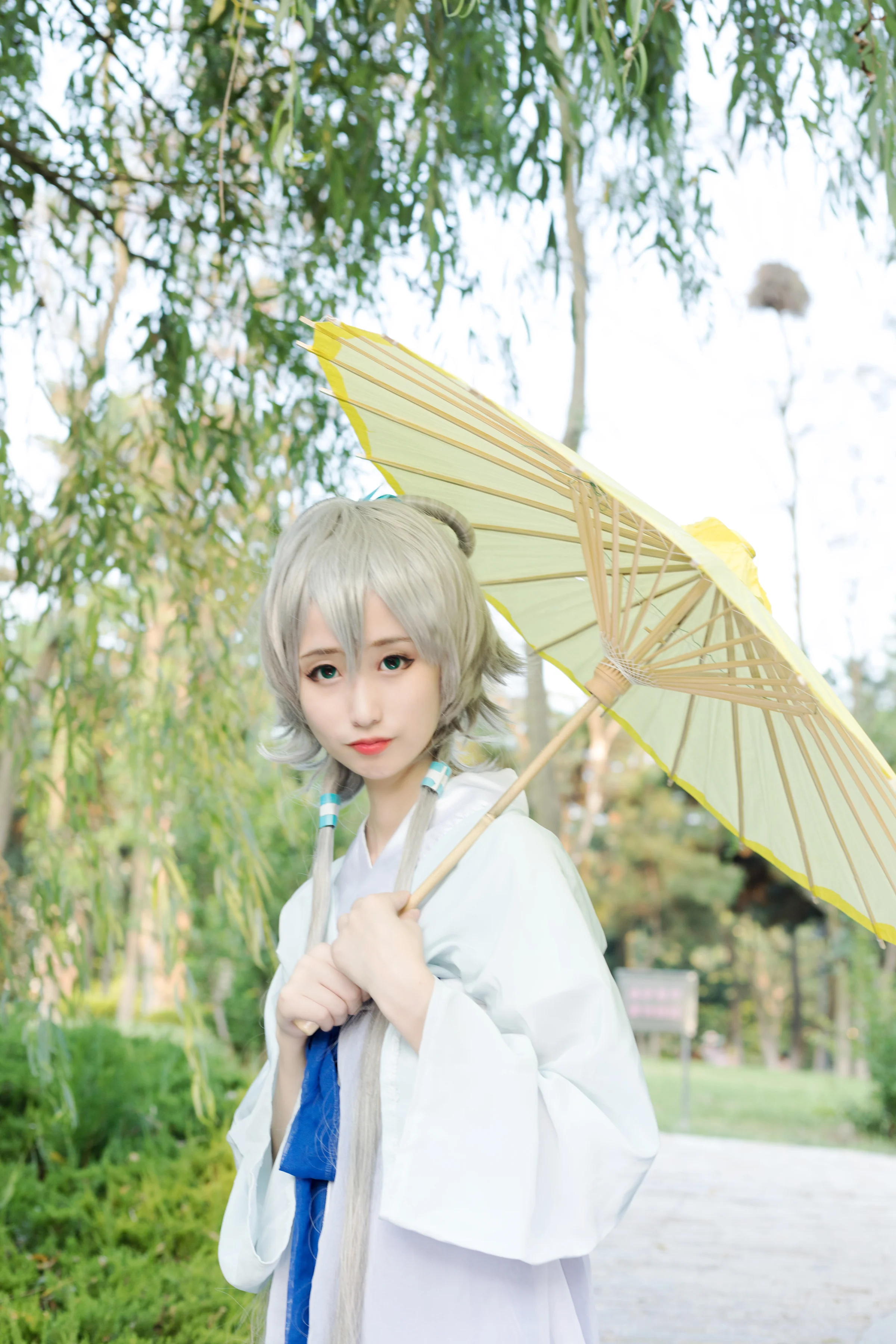 VOCALOID洛天依乐正绫COS写真 春来发几枝