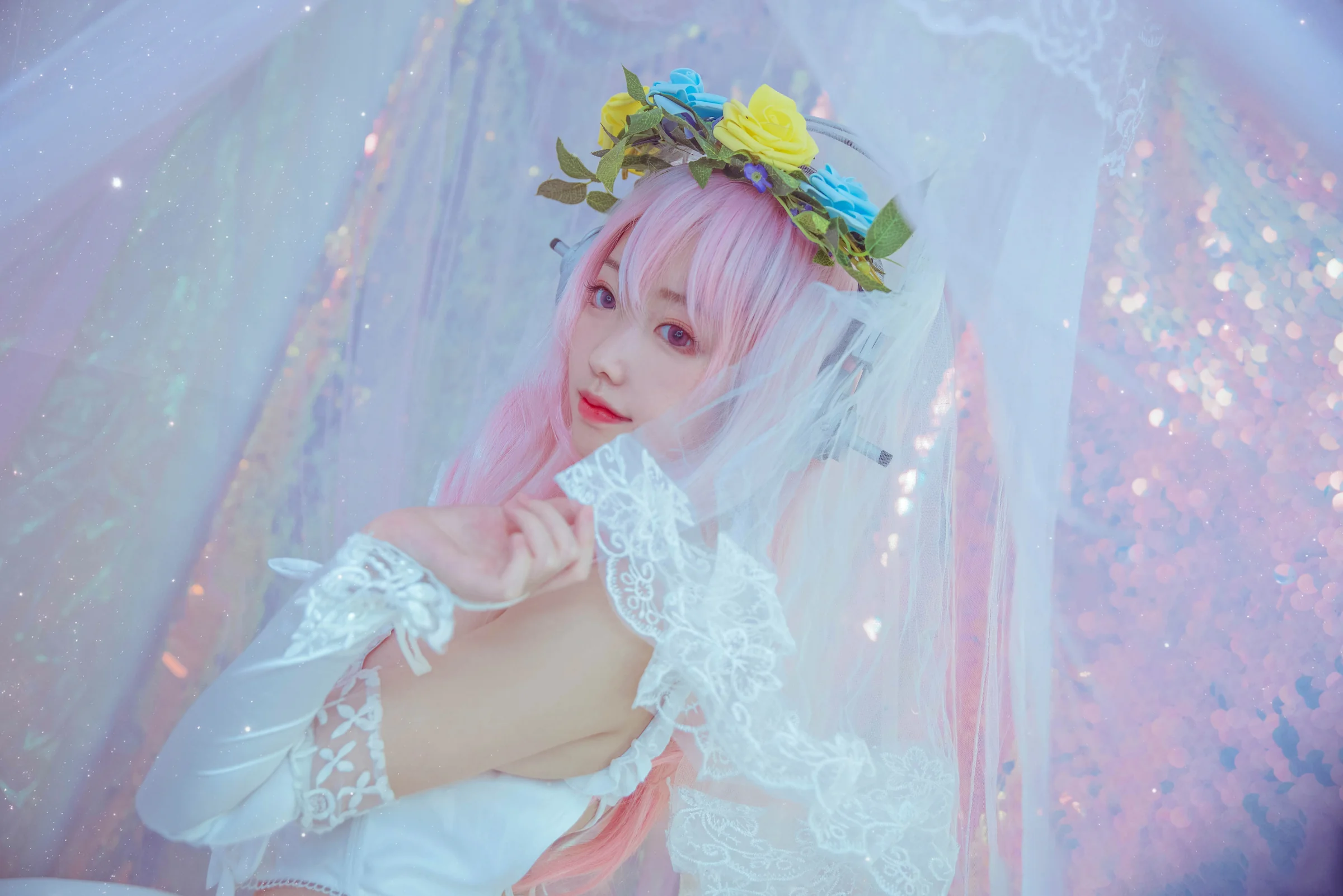 索尼子花嫁COS写真