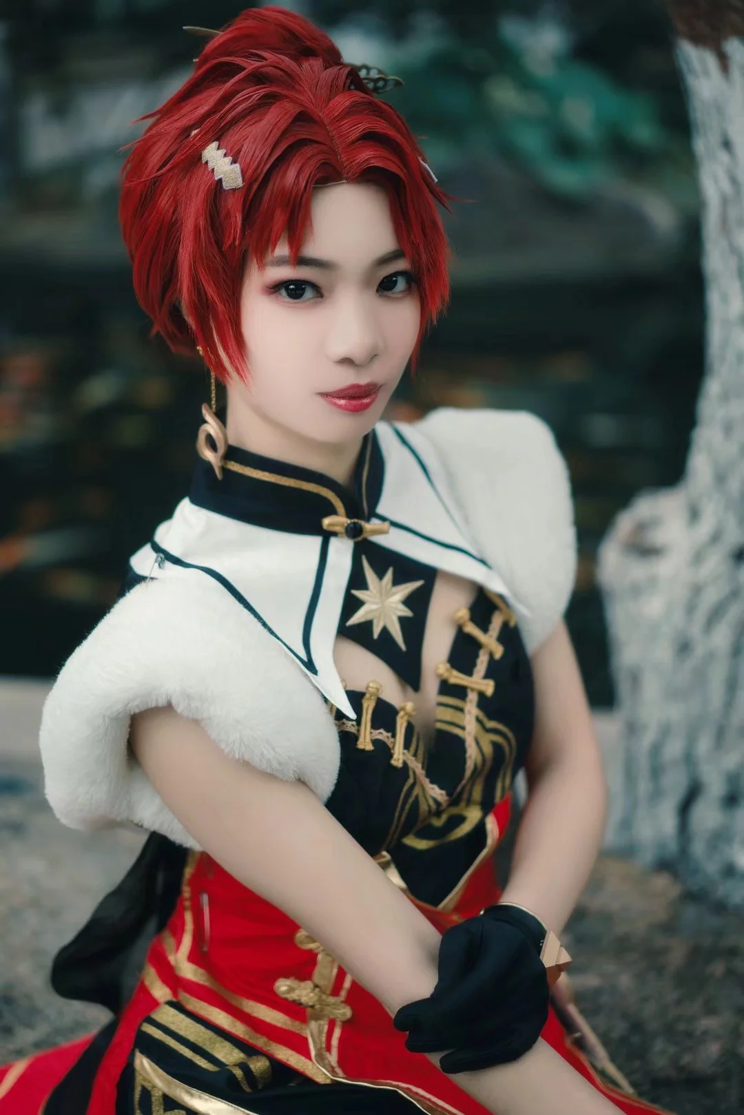 【崩坏3】姬子•锦绣春霞COS写真