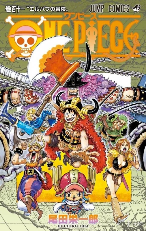前10唯一漫画家！《海贼王》作者登书籍销量作者榜7｜高清图片集