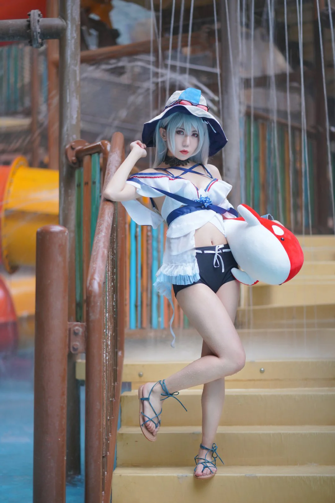 明日方舟 斯卡蒂COS写真